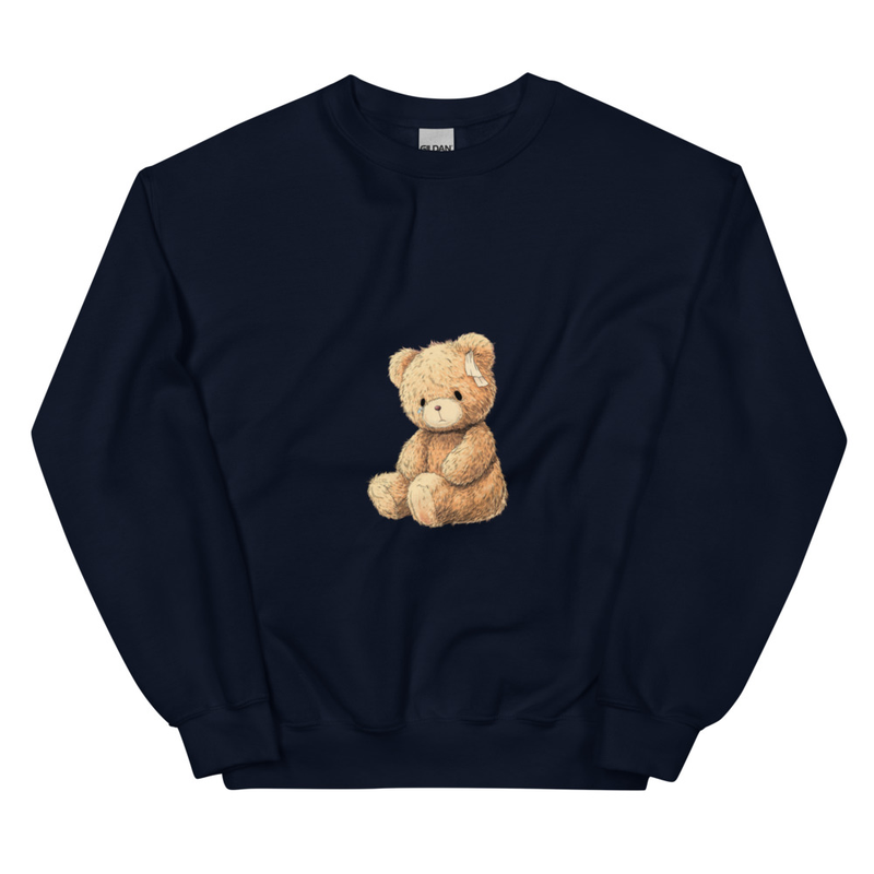 Teddy Bear Printed Unisex Sweatshirt