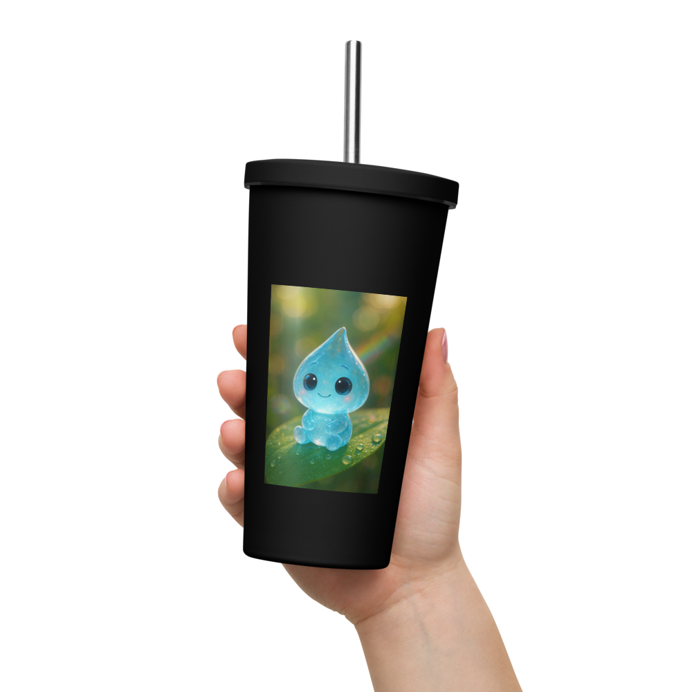 Mug with Cute Water Droplet Design