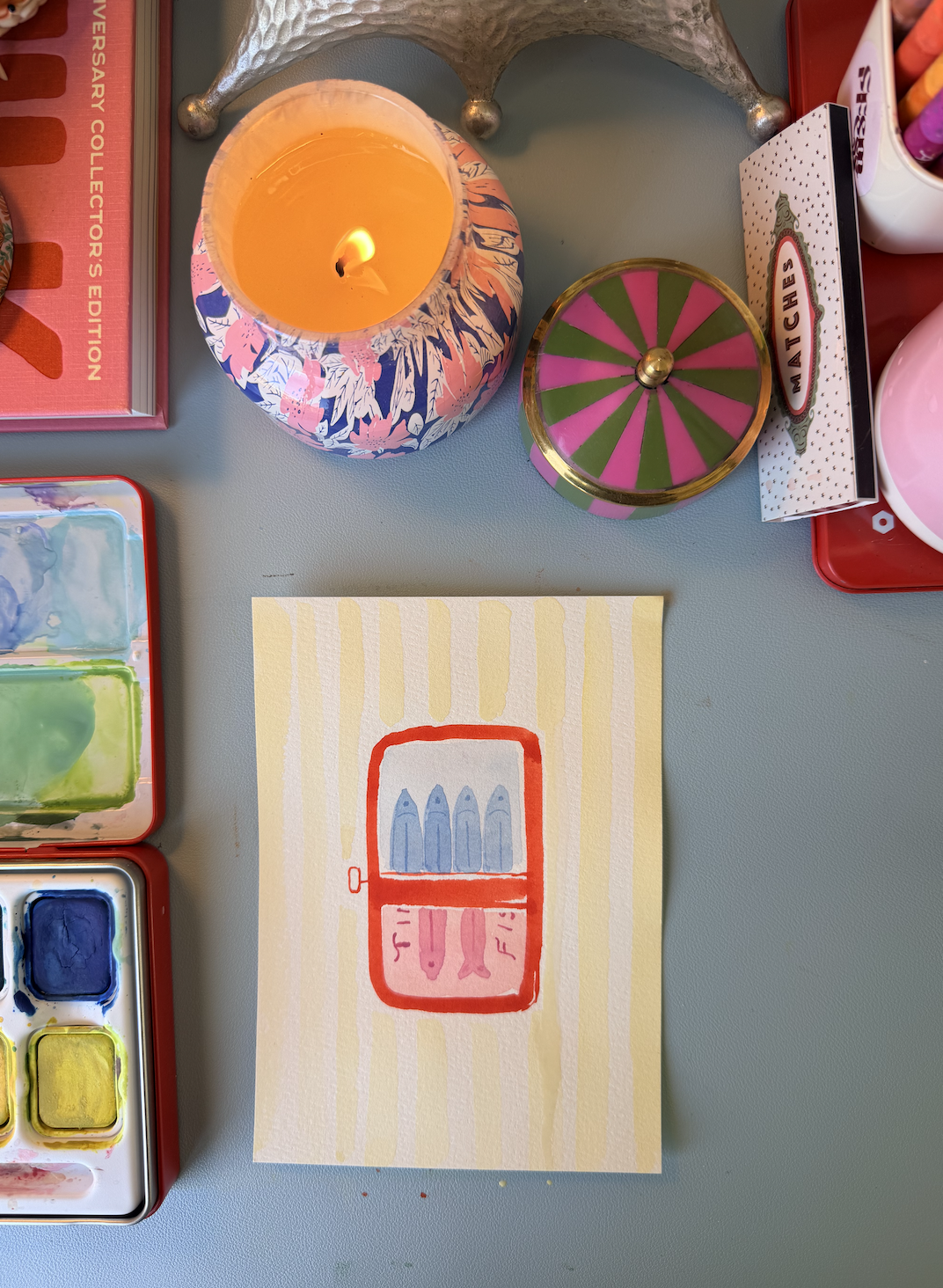 Tinned Fish Print