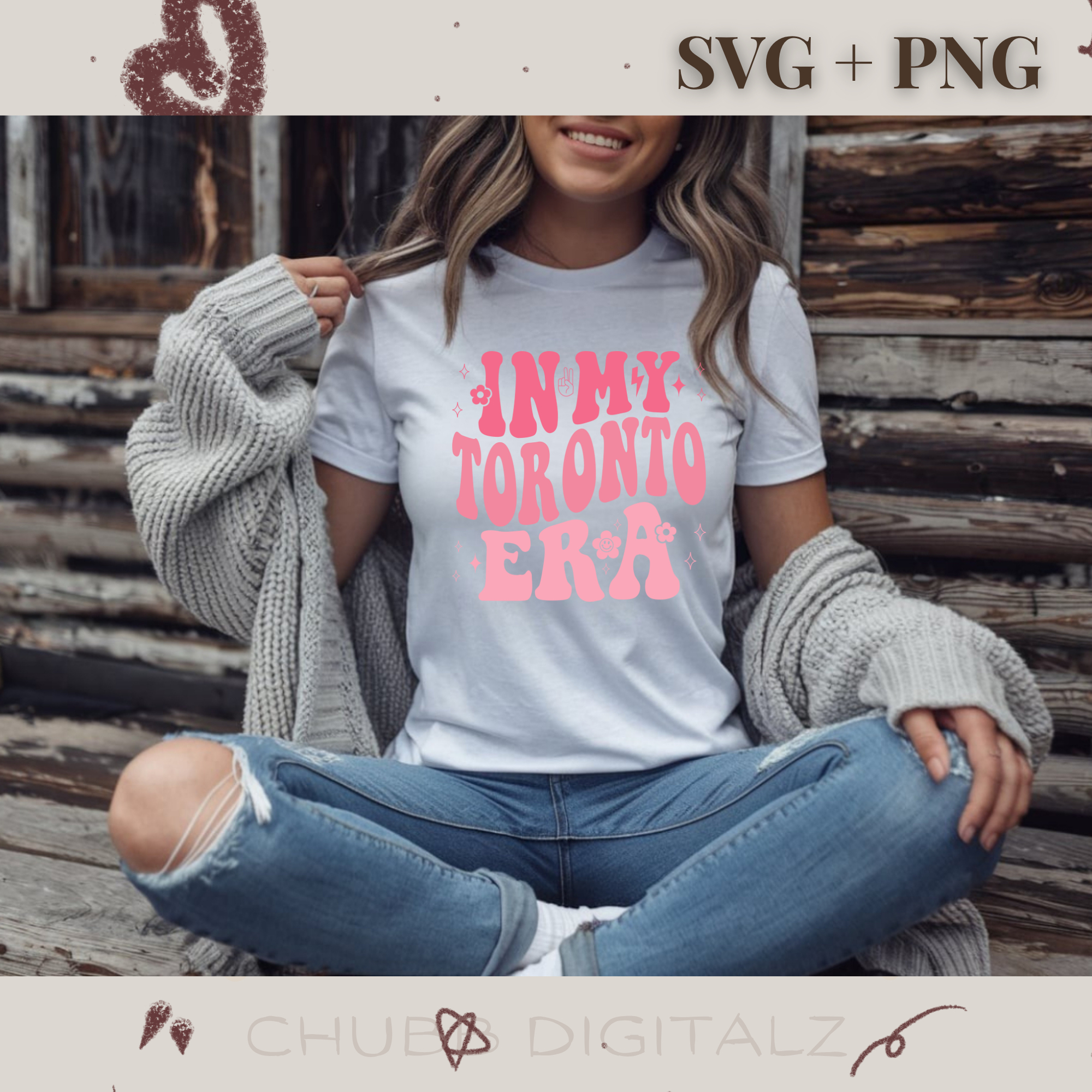 In My Toronto Era SVG PNG | Toronto | Canada | Canadian Flag | Digital Download | Instant File