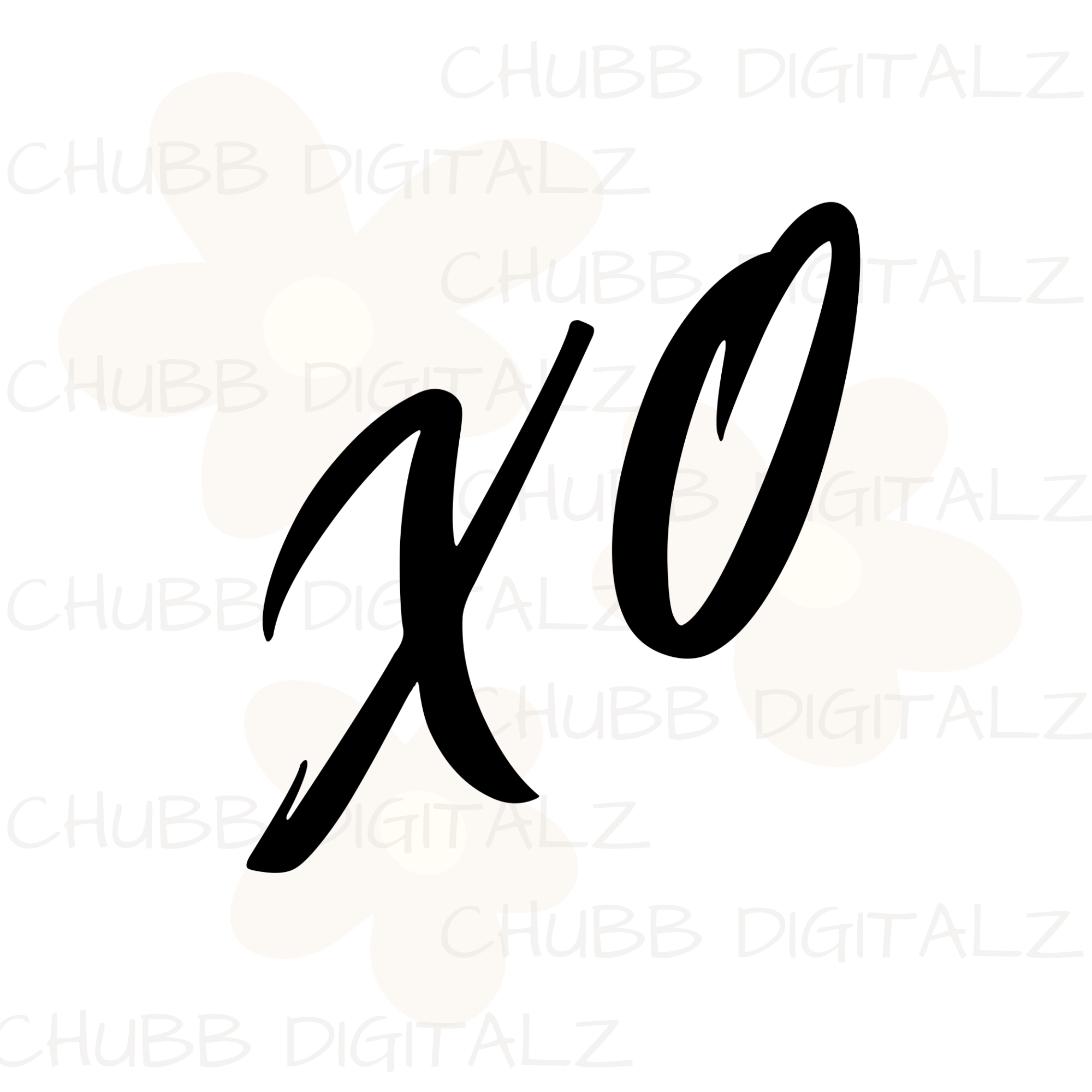 XO SVG PNG | Love | Hugs | Kisses | Digital Download | Instant File