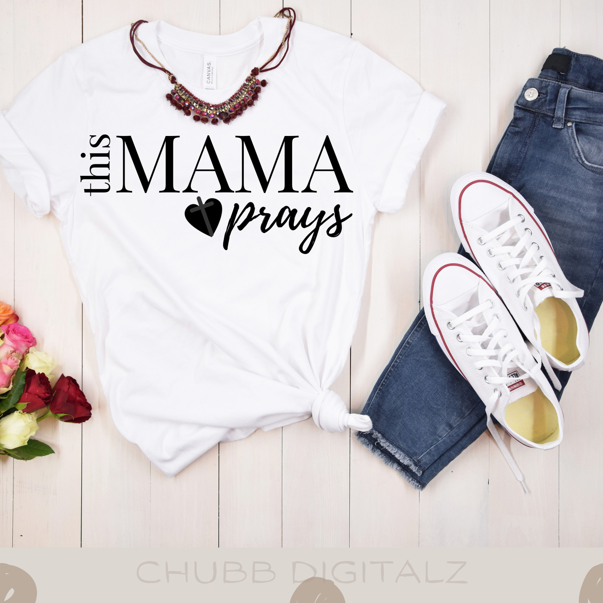 This Mama Prays SVG PNG | Mom | Mothers Day Gift | Digital Download | Instant File