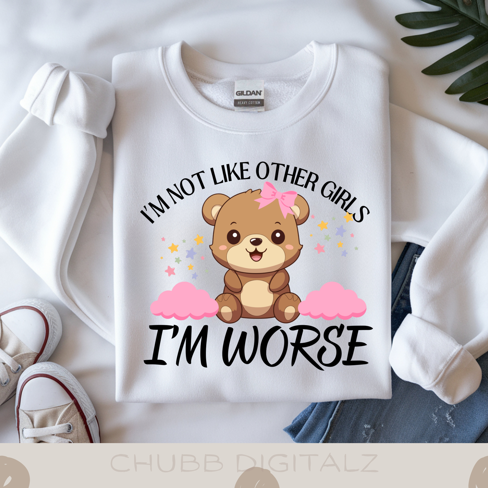 I’m Not Like Other Girls I’M WORSE SVG PNG | Cute | Digital Download | Instant File