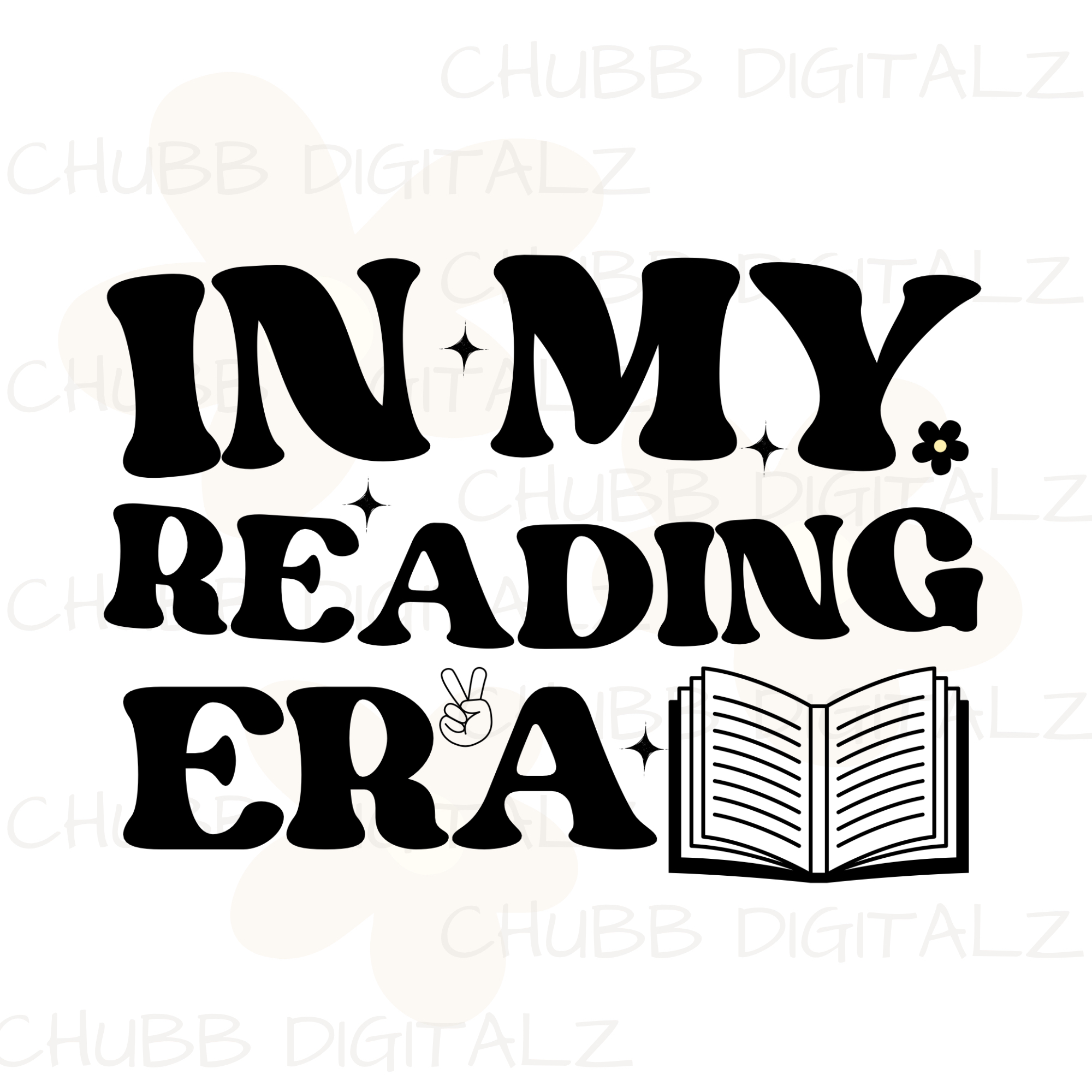 In My Reading Era SVG PNG | Book Lover | Digital Download | Instant File