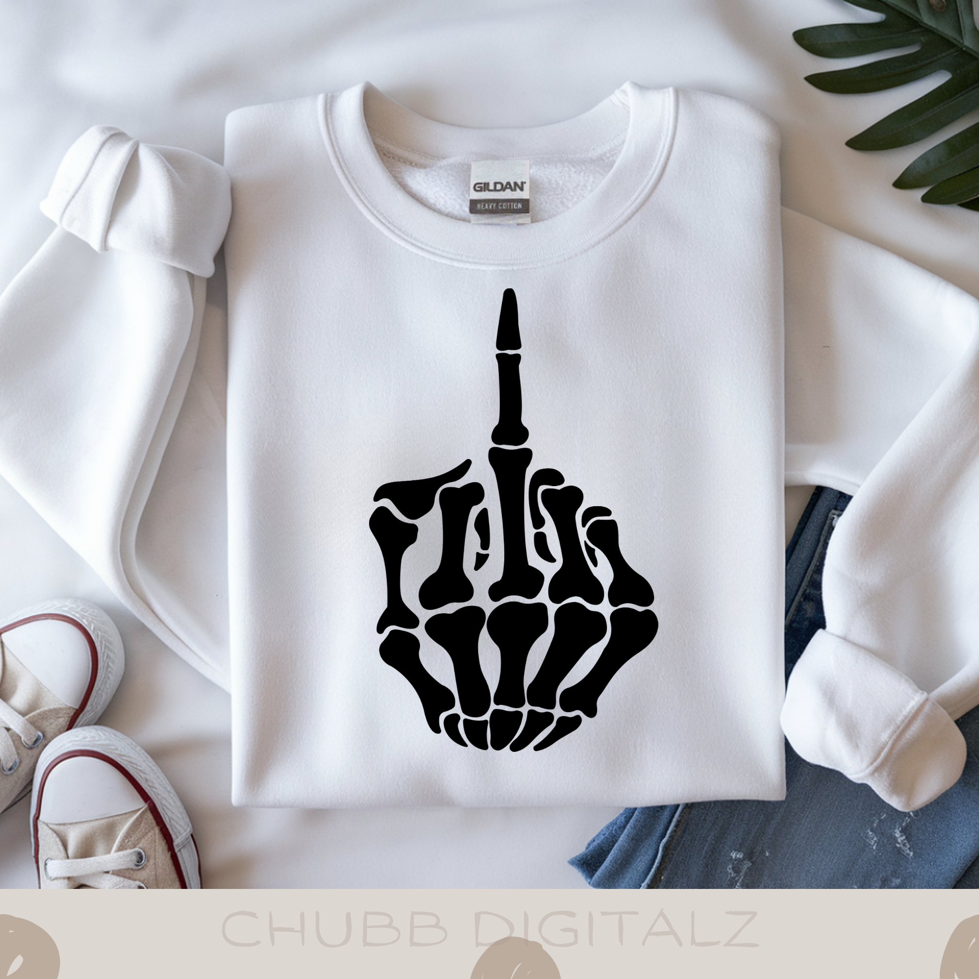 Middle Finger SVG PNG | Skeleton | Skeleton Hand | Digital Download | Instant File