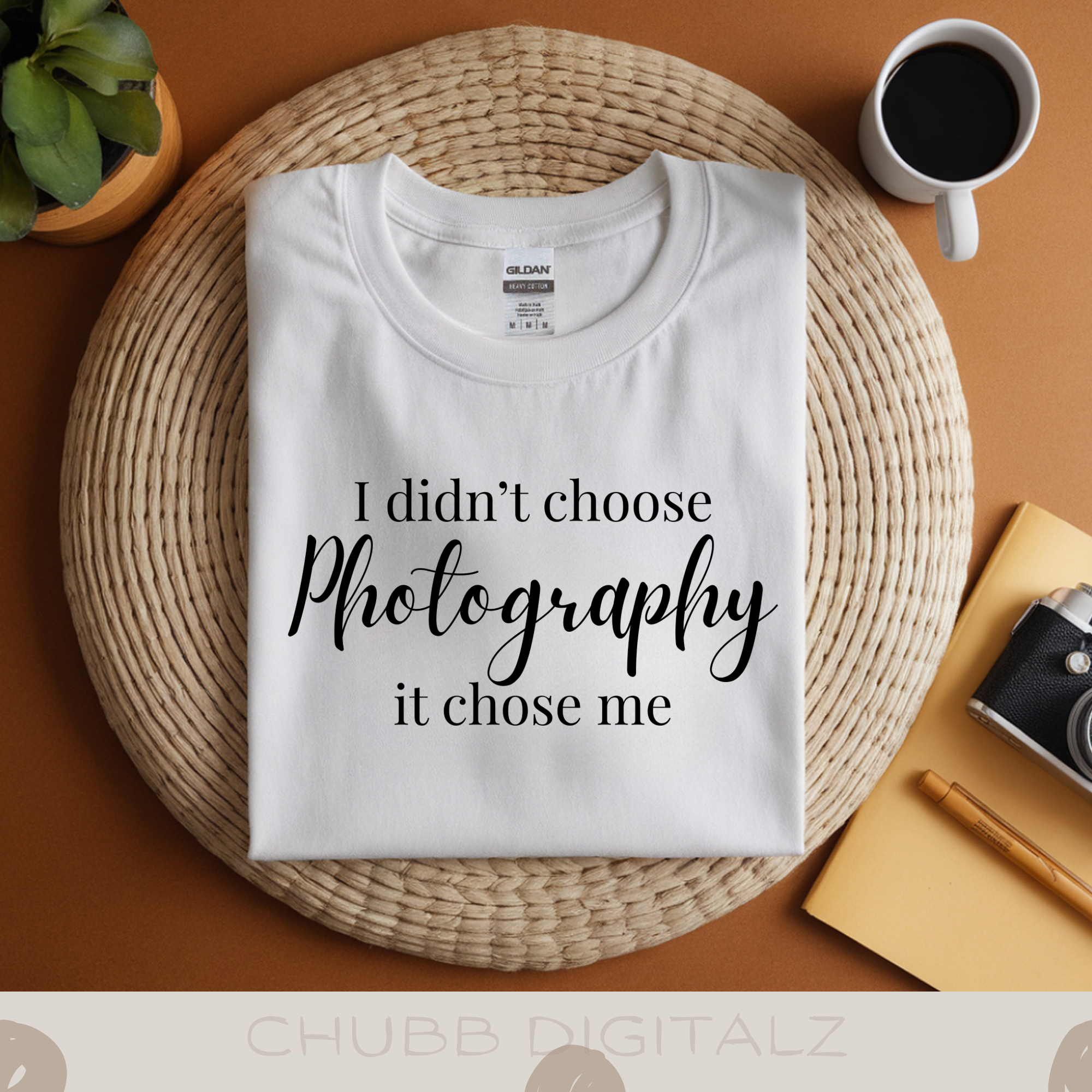 I Didn’t Choose Photography It Chose Me SVG PNG | Peace | Love | Photography | Photographer | Photography Gift | Camera | Digital Download | Instant File