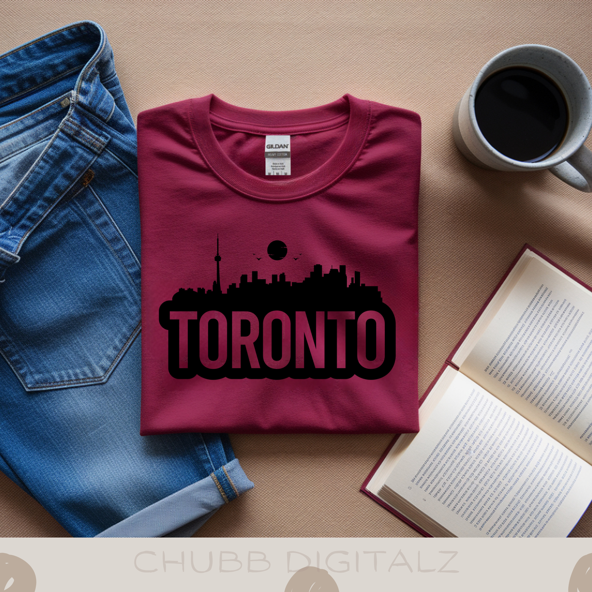 Toronto SVG PNG | Toronto | Canada | Canadian Flag | Digital Download | Instant File