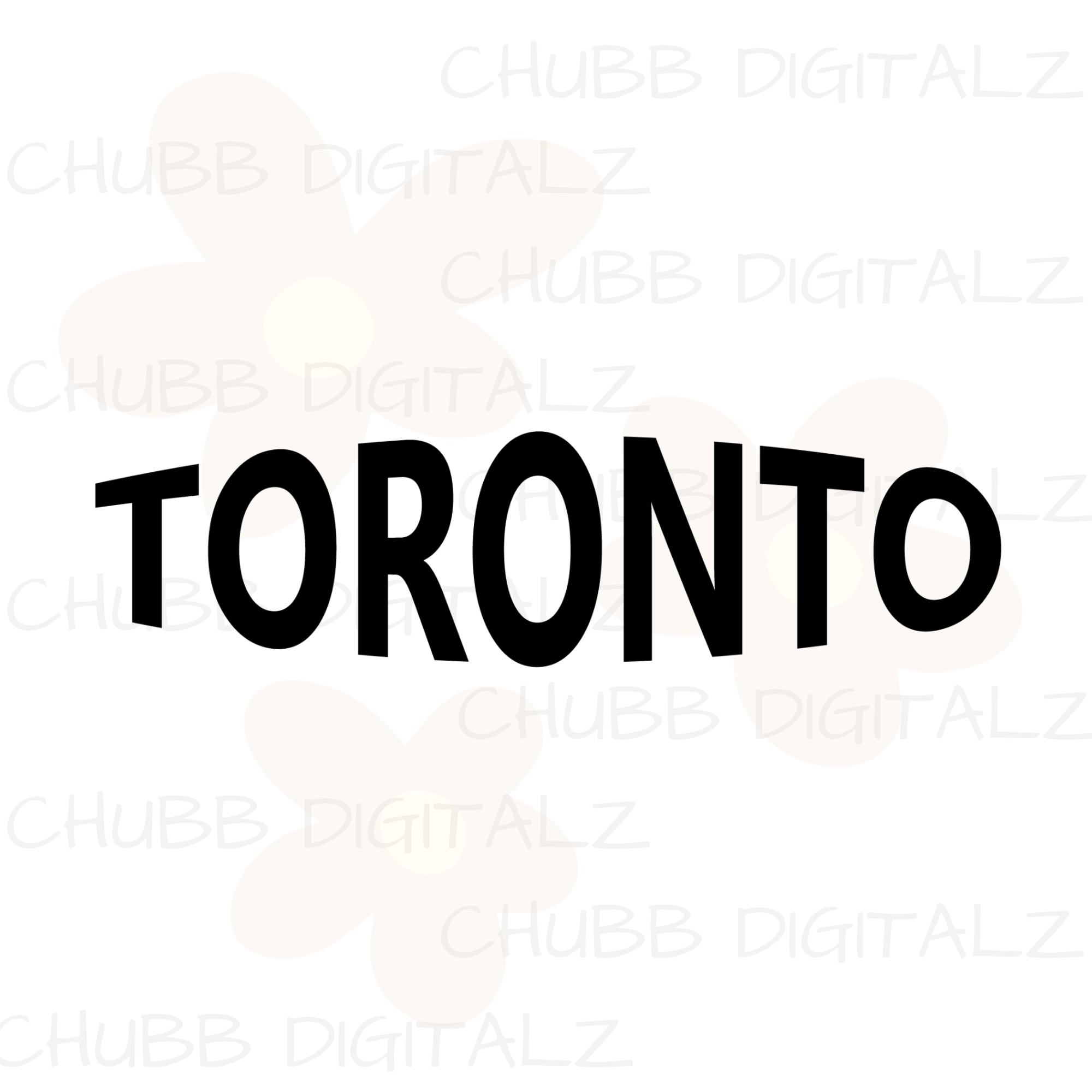 Toronto SVG PNG | Toronto | Canada | Canadian Flag | Digital Download | Instant File