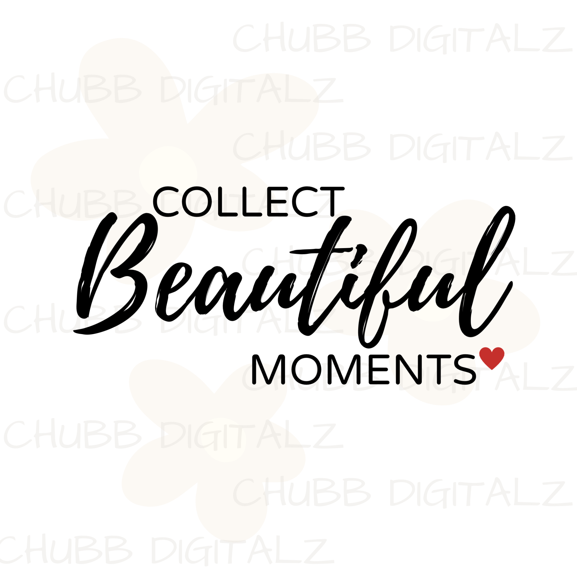 Collect Beautiful Moments SVG PNG | Peace | Love | Photography | Photographer | Photography Gift | Camera | Digital Download | Instant File