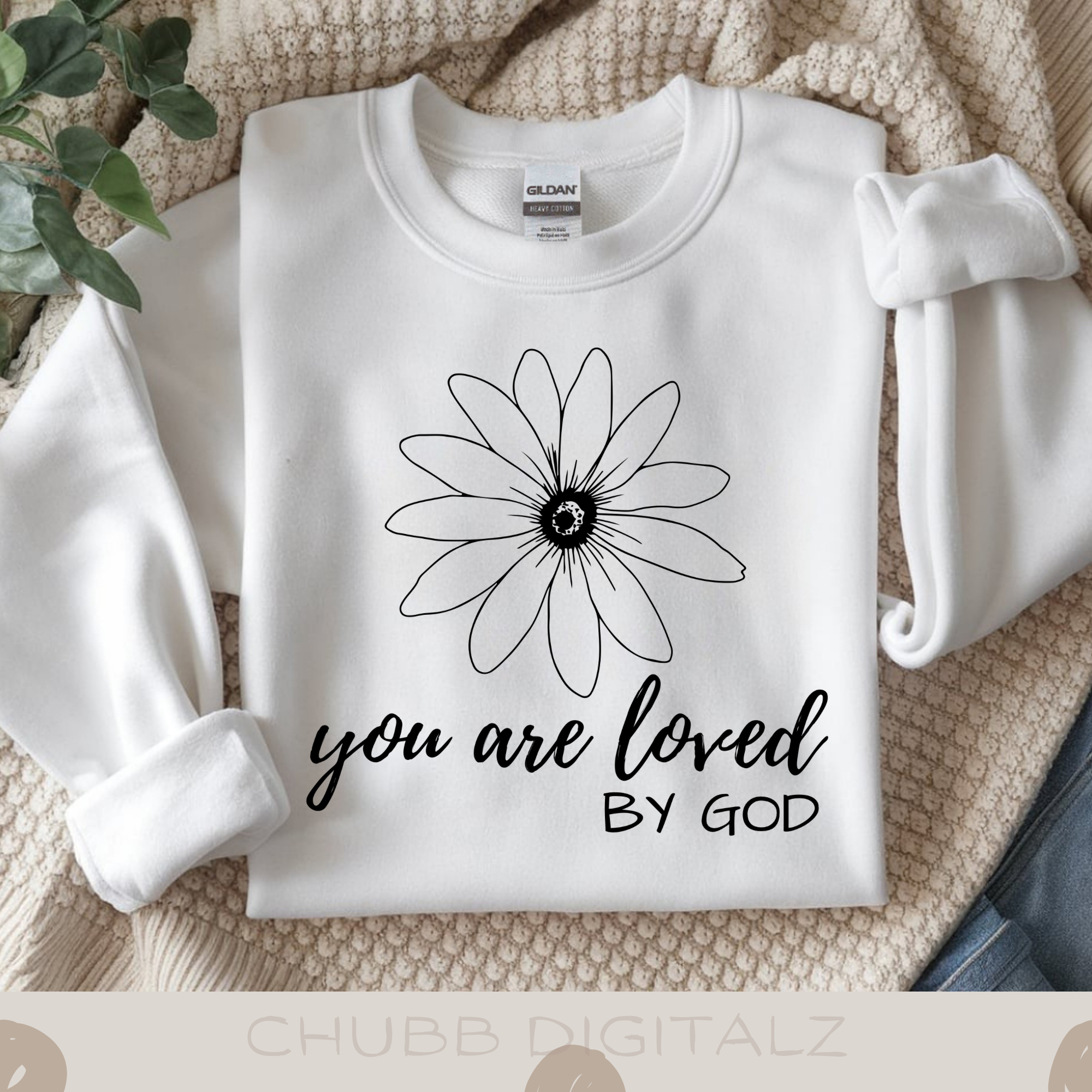 You Are Loved By God SVG PNG | Religion | Religious | God | Digital Download | Instant File