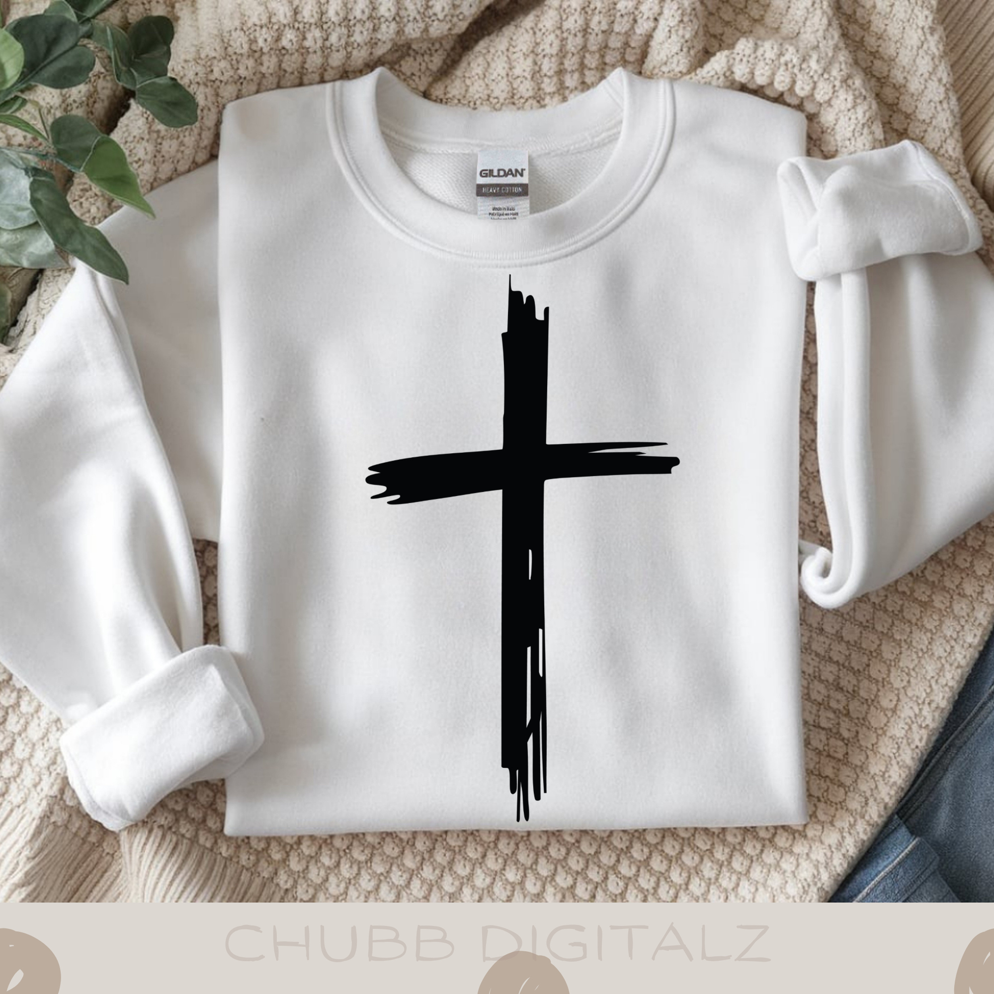 Cross SVG PNG | Religion | Religious | God | Digital Download | Instant File