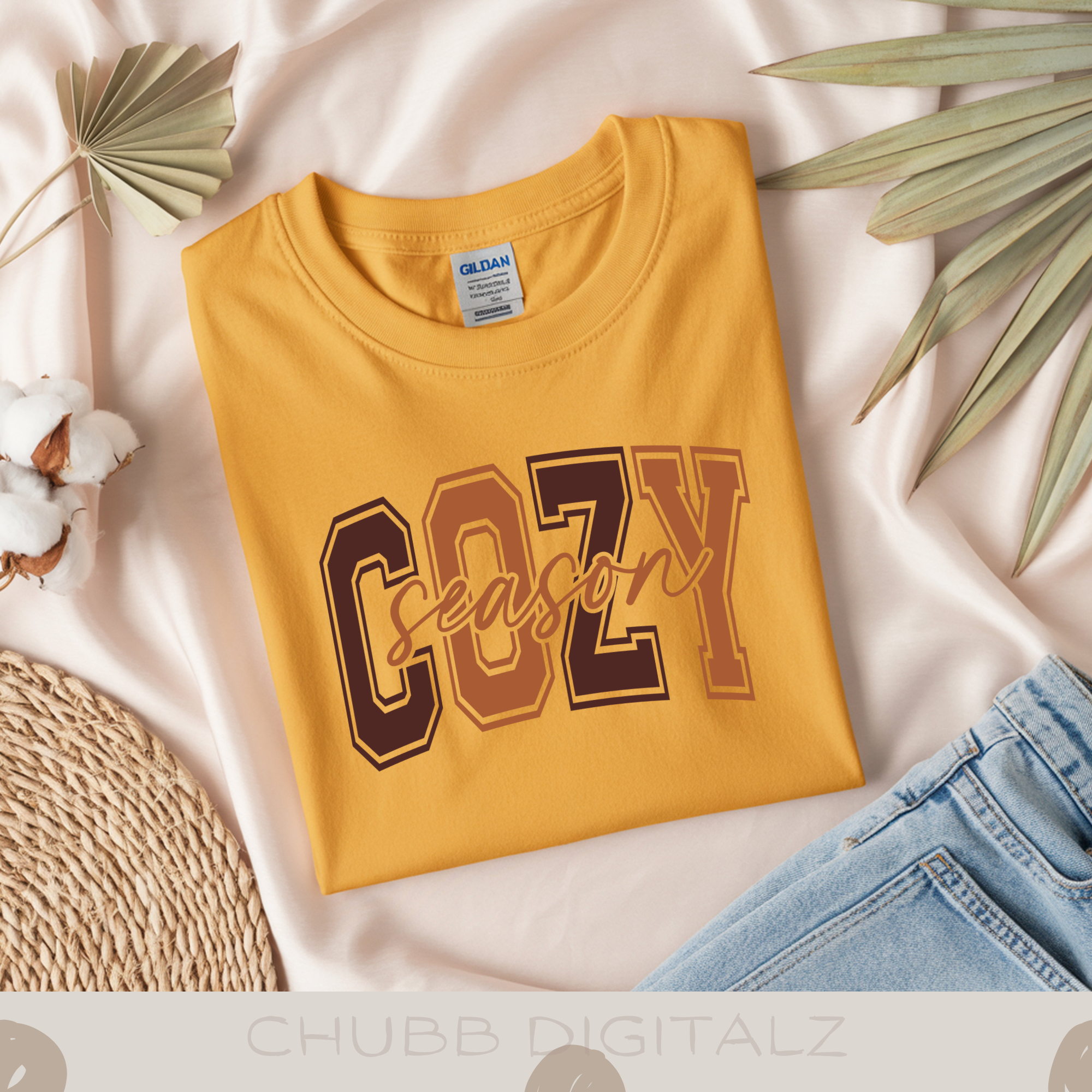 Cozy Season SVG PNG | Fall Season | Boho Design | Digital Download | Instant File