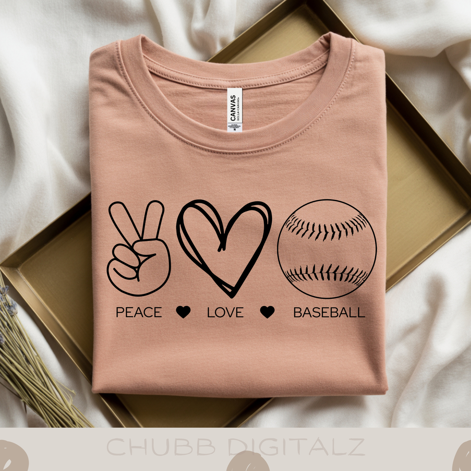 Peace Love Baseball SVG PNG | Peace | Love | Baseball | Digital Download | Instant File