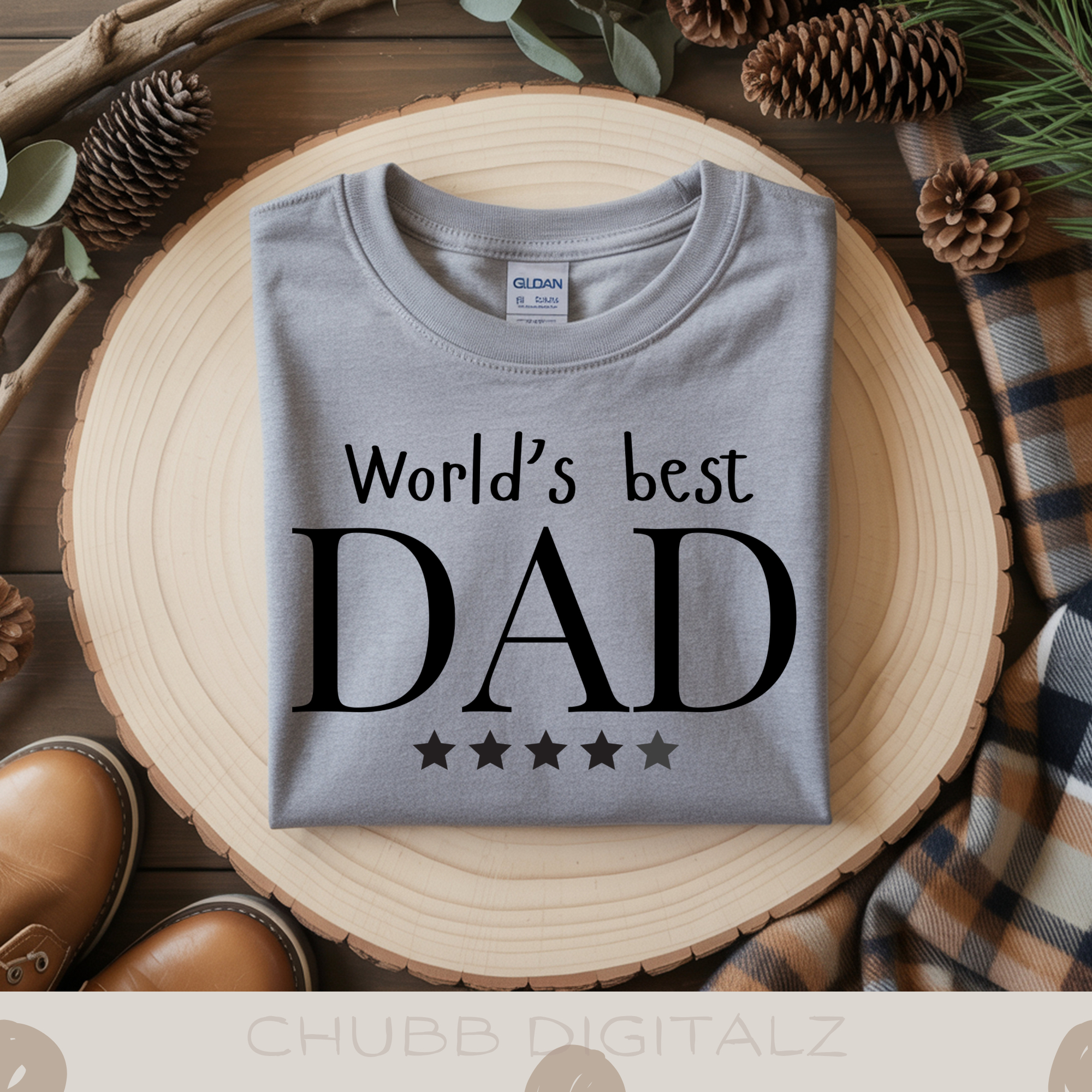 World’s Best Dad SVG PNG | Dad | Father | Fathers Day Gift | Digital Download | Instant File