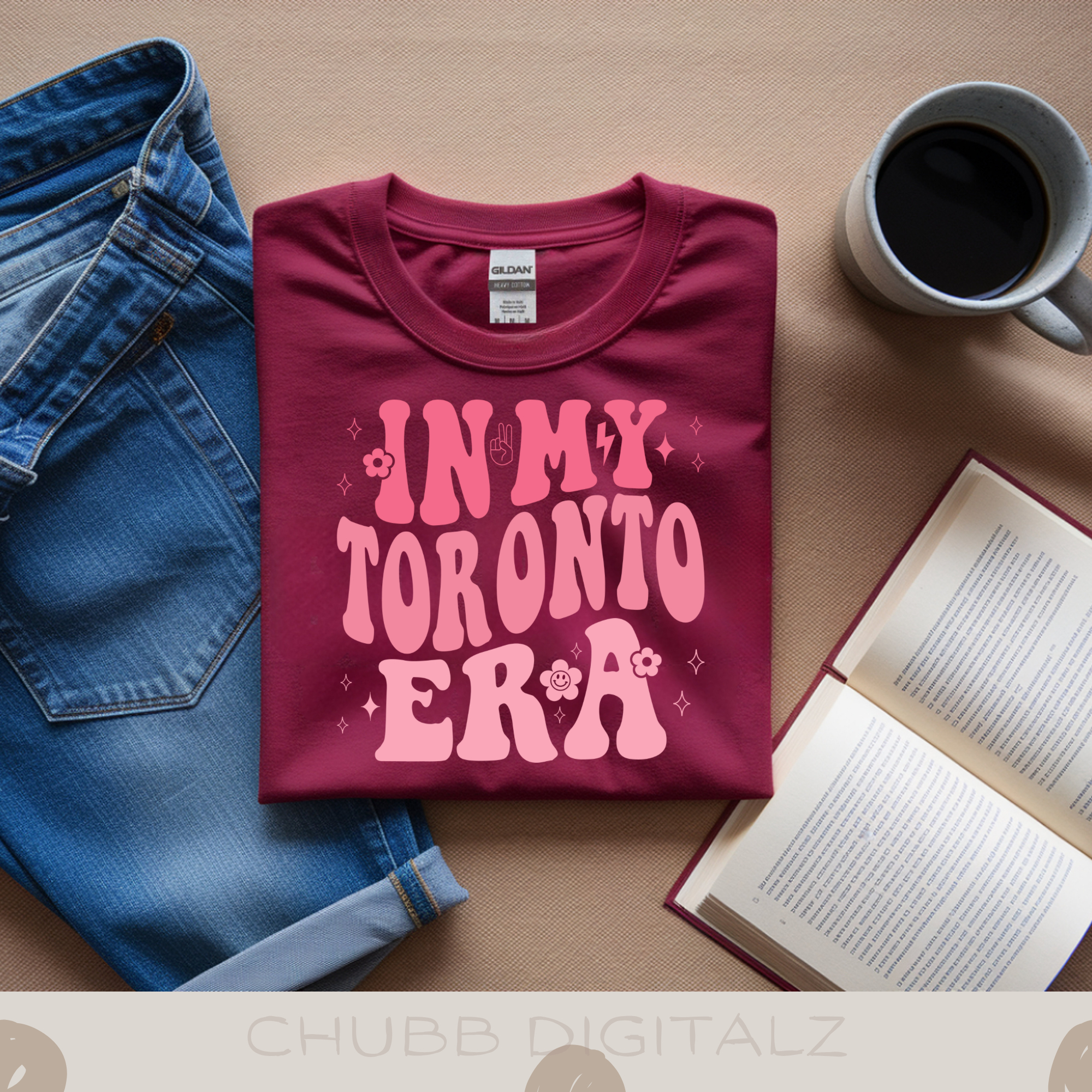 In My Toronto Era SVG PNG | Toronto | Canada | Canadian Flag | Digital Download | Instant File