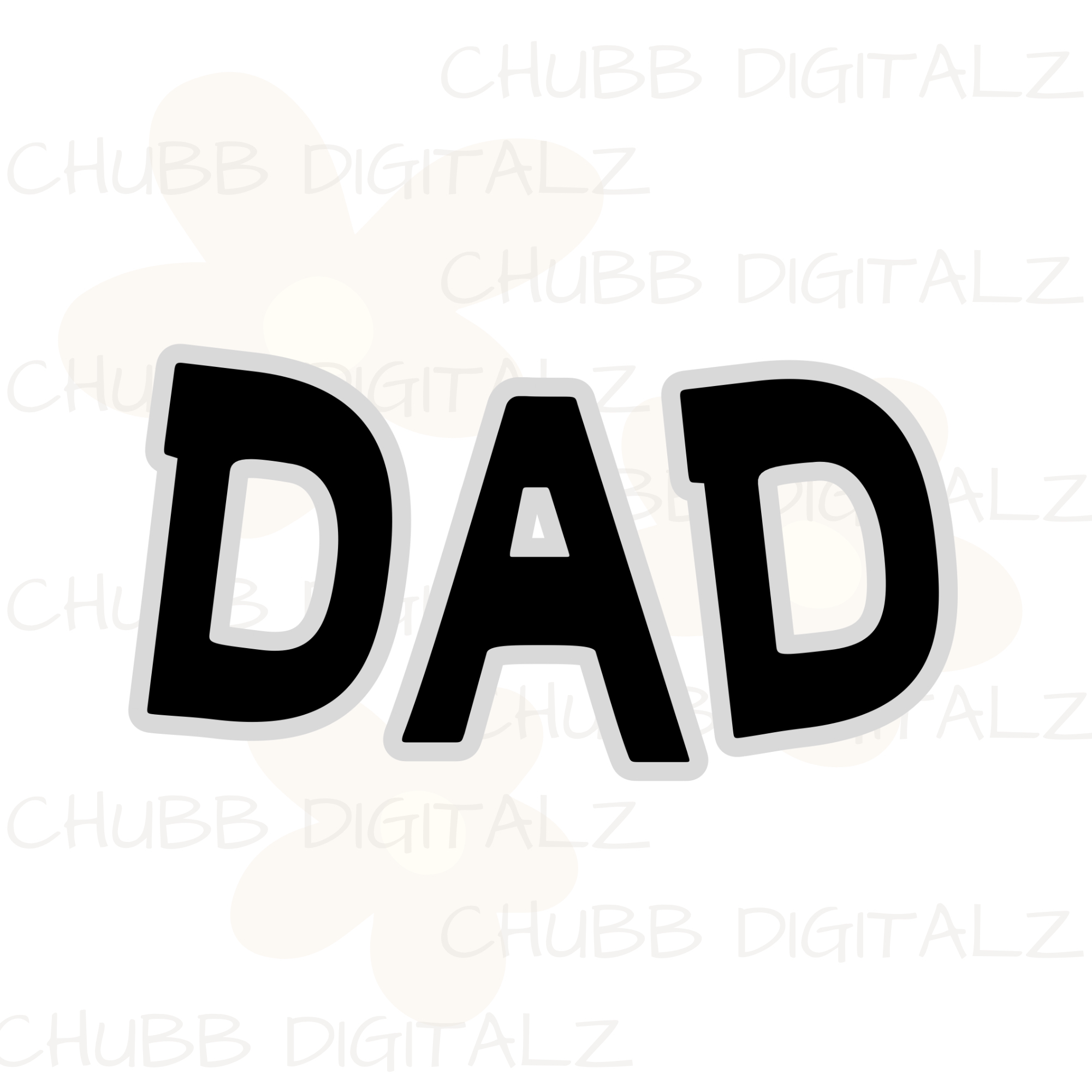 DAD SVG PNG | Dad | Father | Fathers Day Gift | Digital Download | Instant File