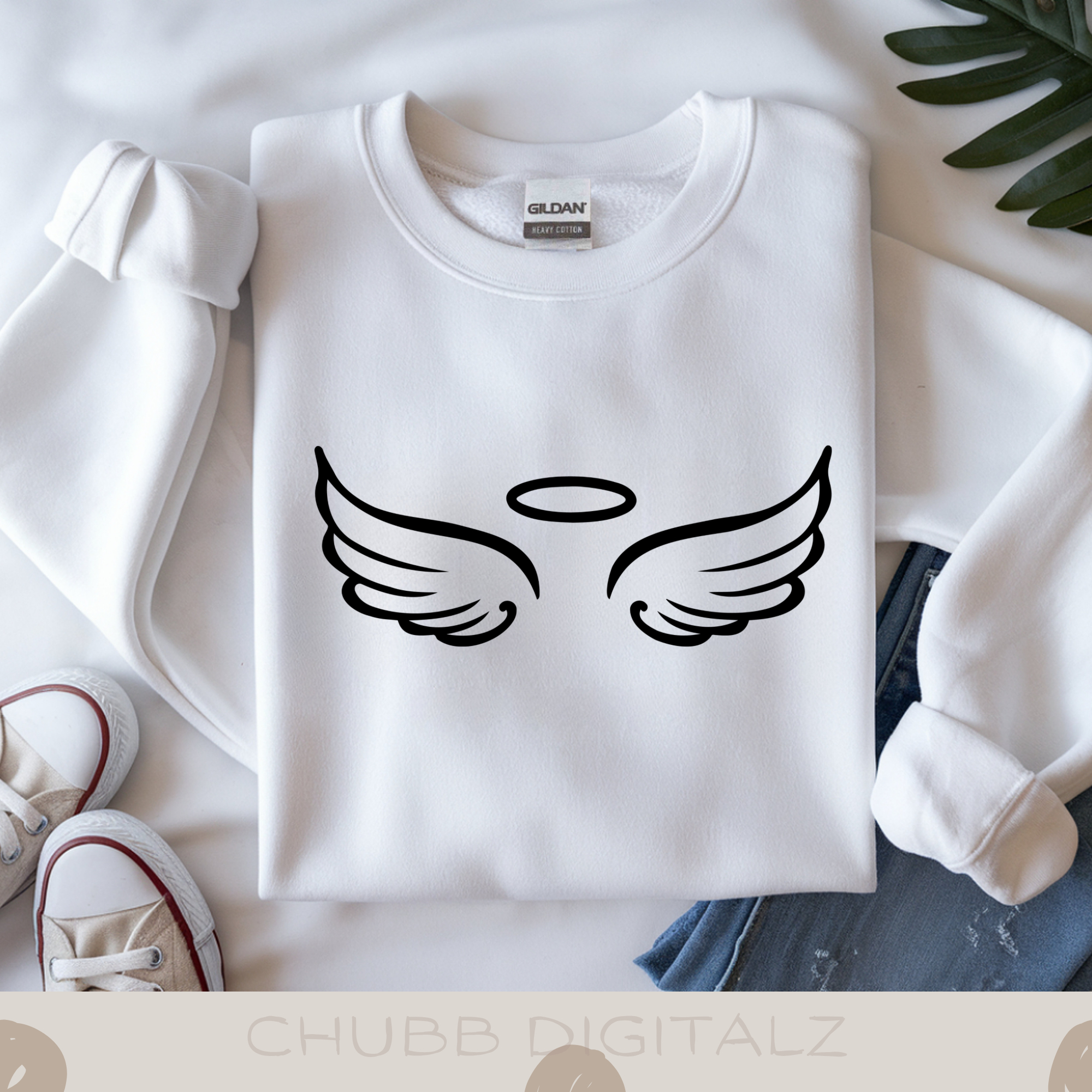 Angel Wings SVG PNG | Digital Download | Instant File