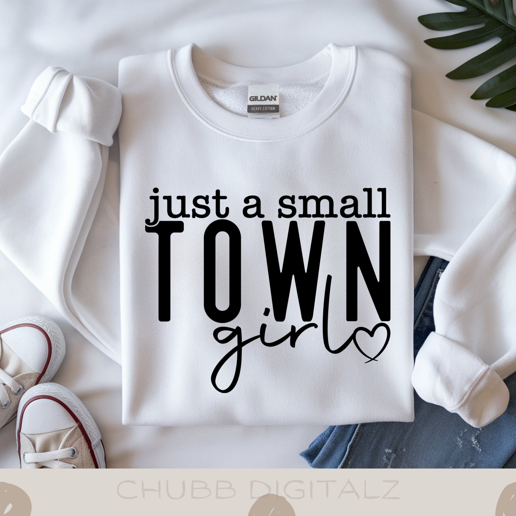 Just A Small Town Girl SVG PNG | Digital Download | Instant File