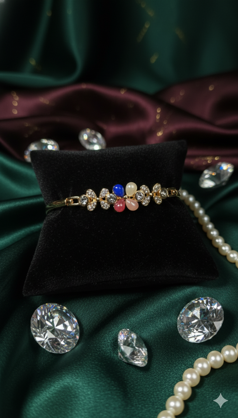 Elegant Gemstone Bracelet