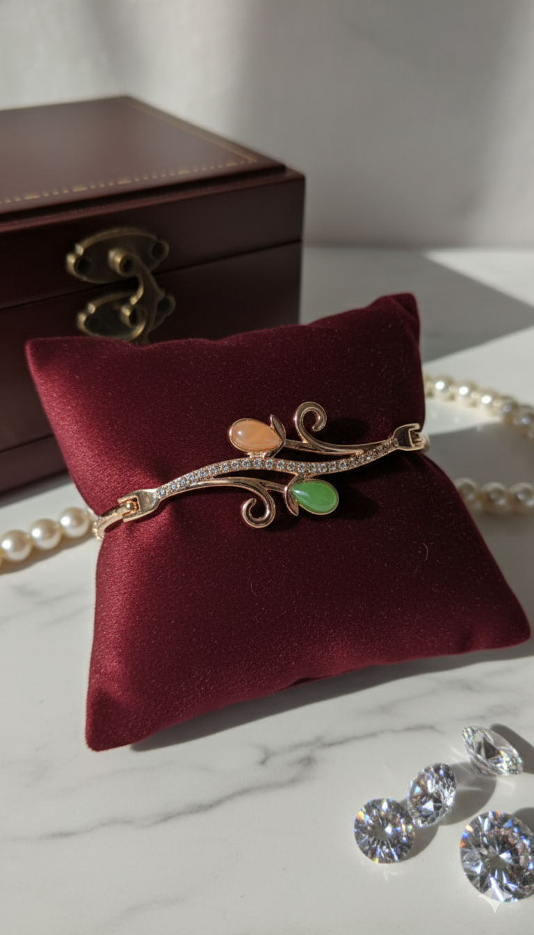 Elegant Gemstone Bracelet