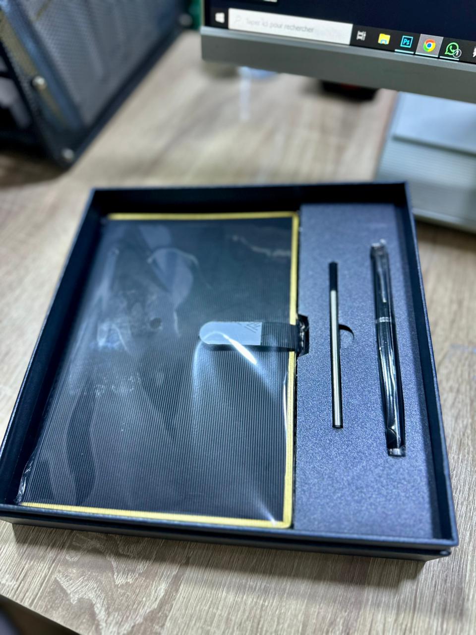 Carnet de notes avec stylo personnalisable