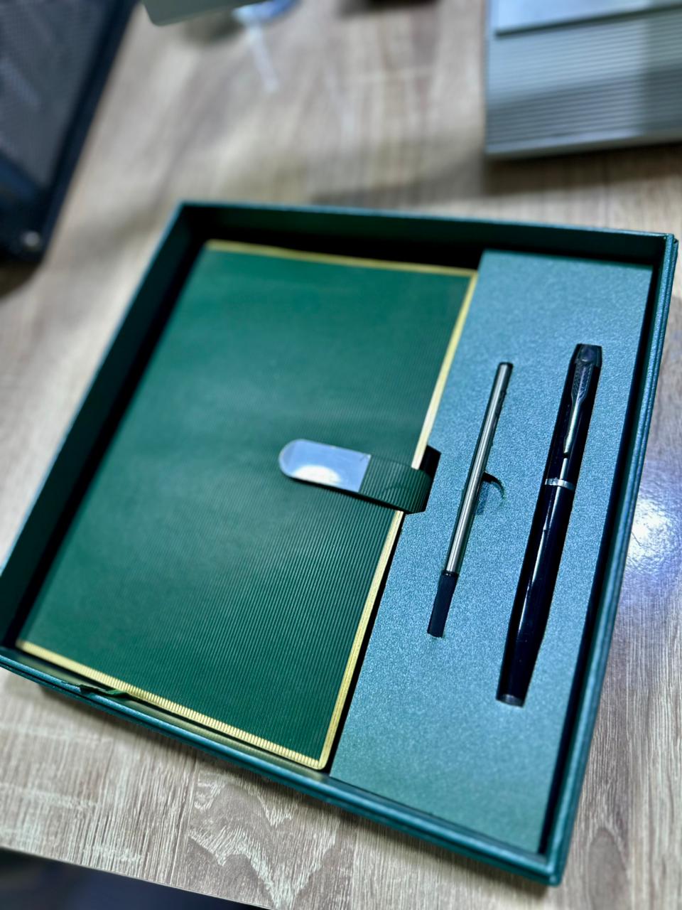 Carnet de notes avec stylo personnalisable