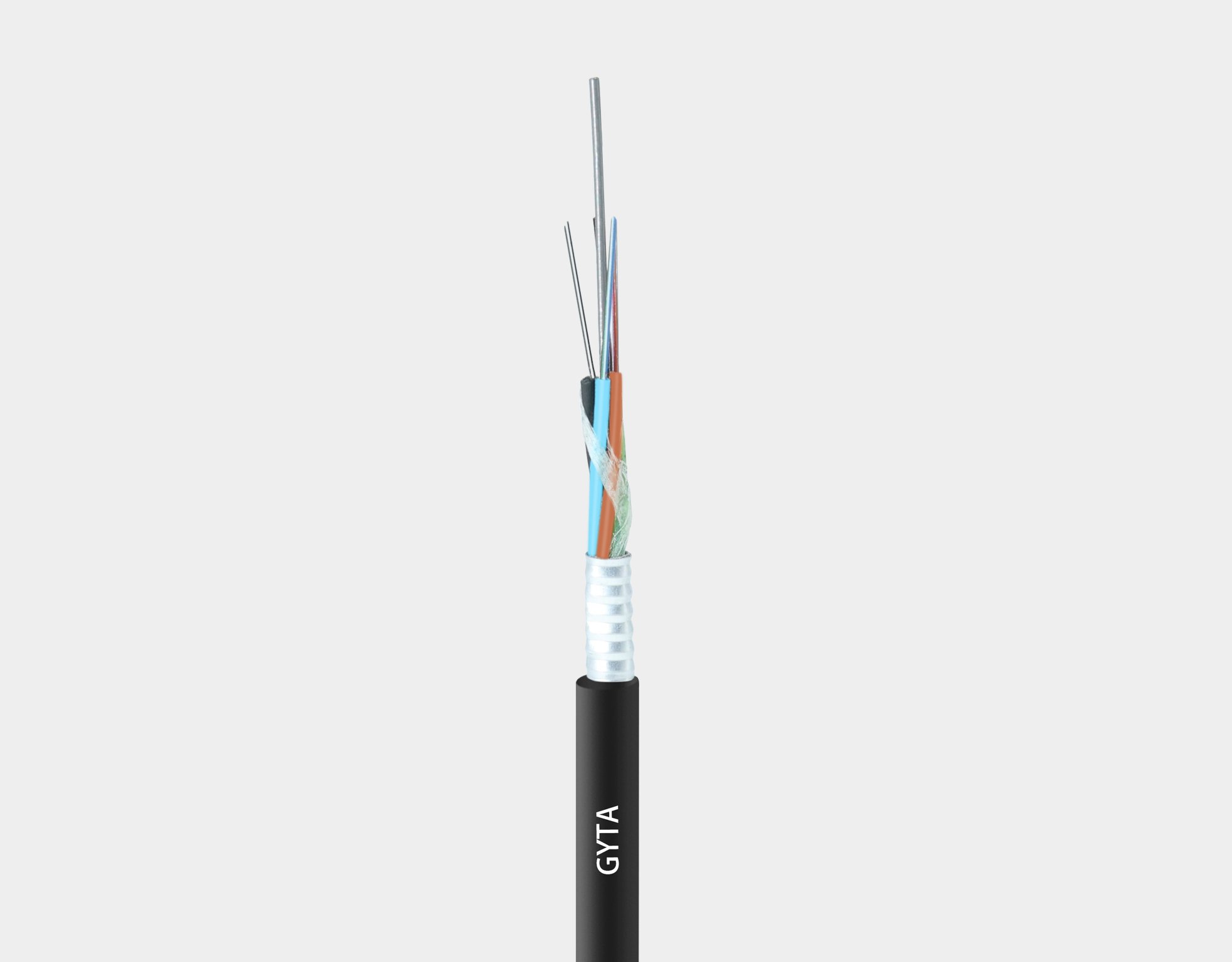 GYTA Fiber Cable (12 24 48 72 144 Cores Outdoor GYTA)