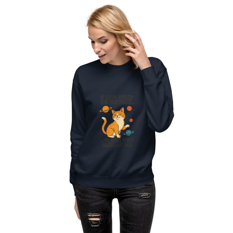Unisex Premium Fan Cat Sweatshirt
