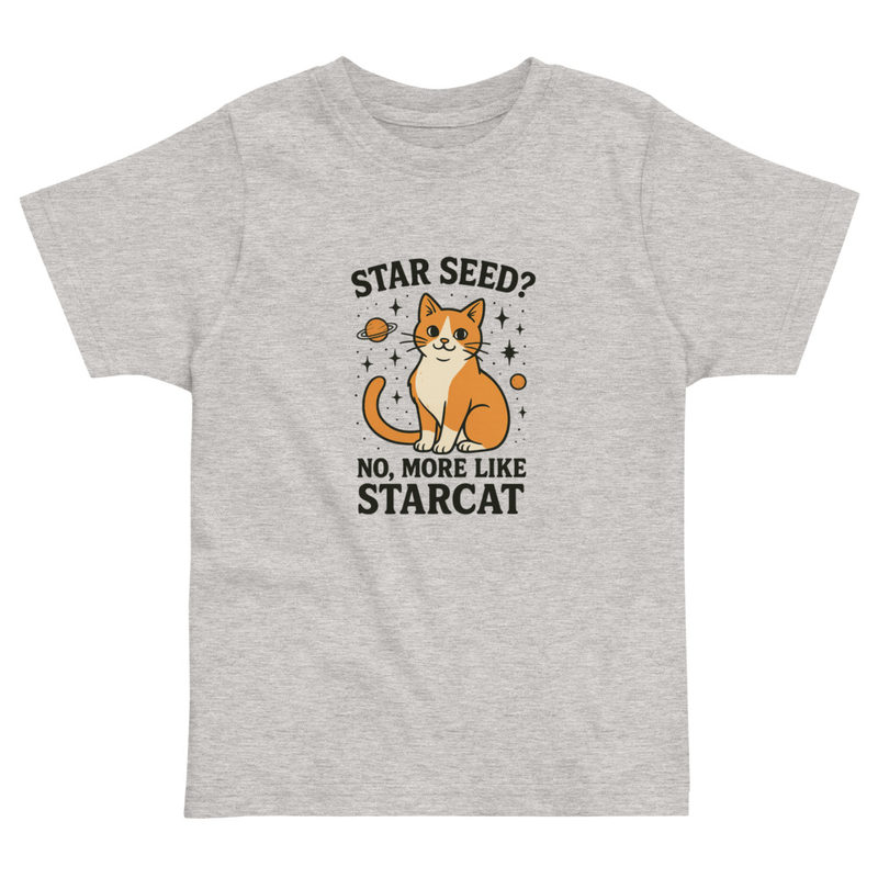 Toddler jersey fan cat t-shirt