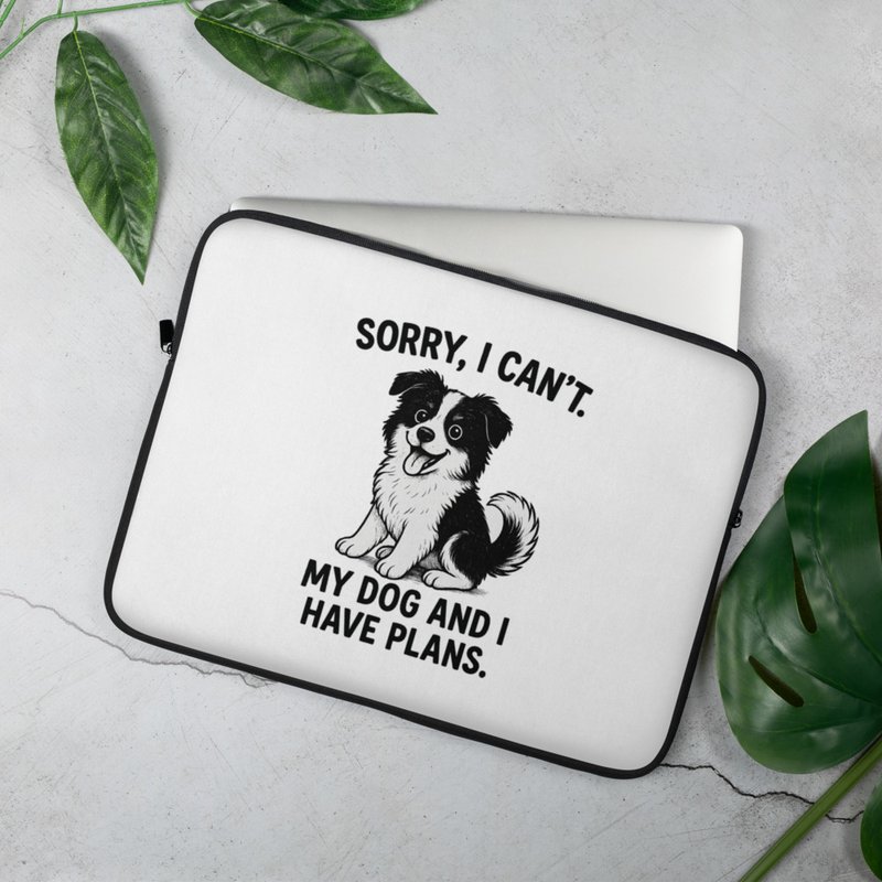 Laptop Fan Dog Sleeve