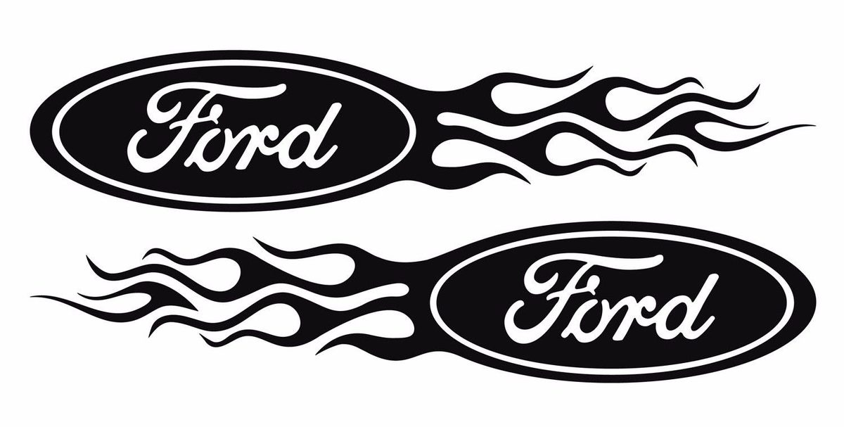 Ford Flame Decals