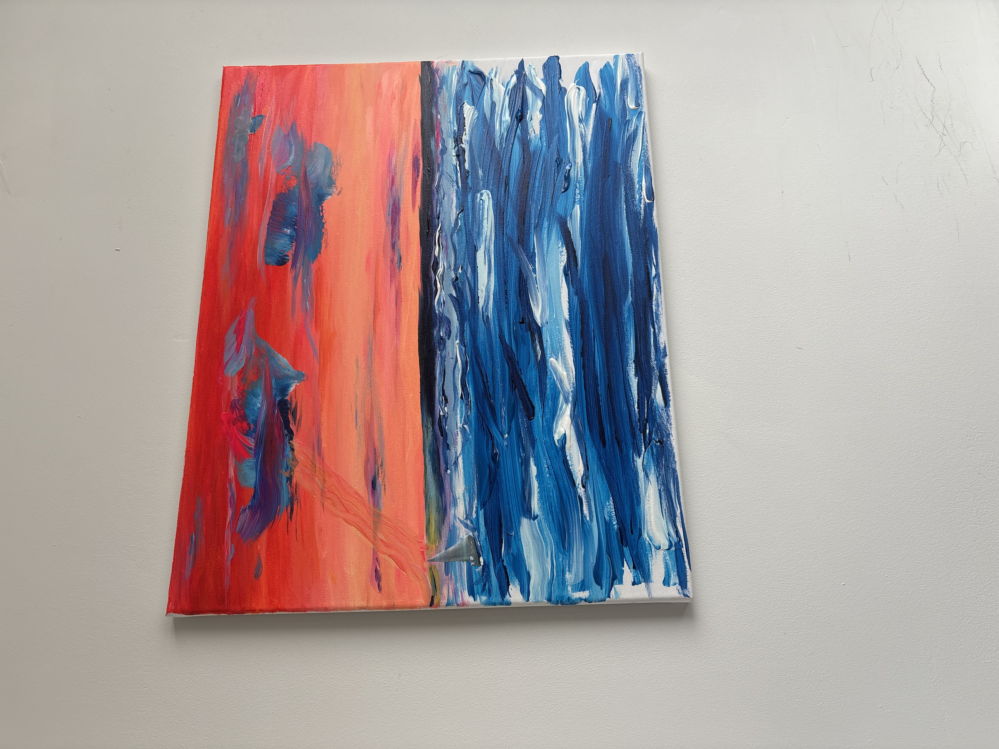 Abstract Colorful Wall Painting