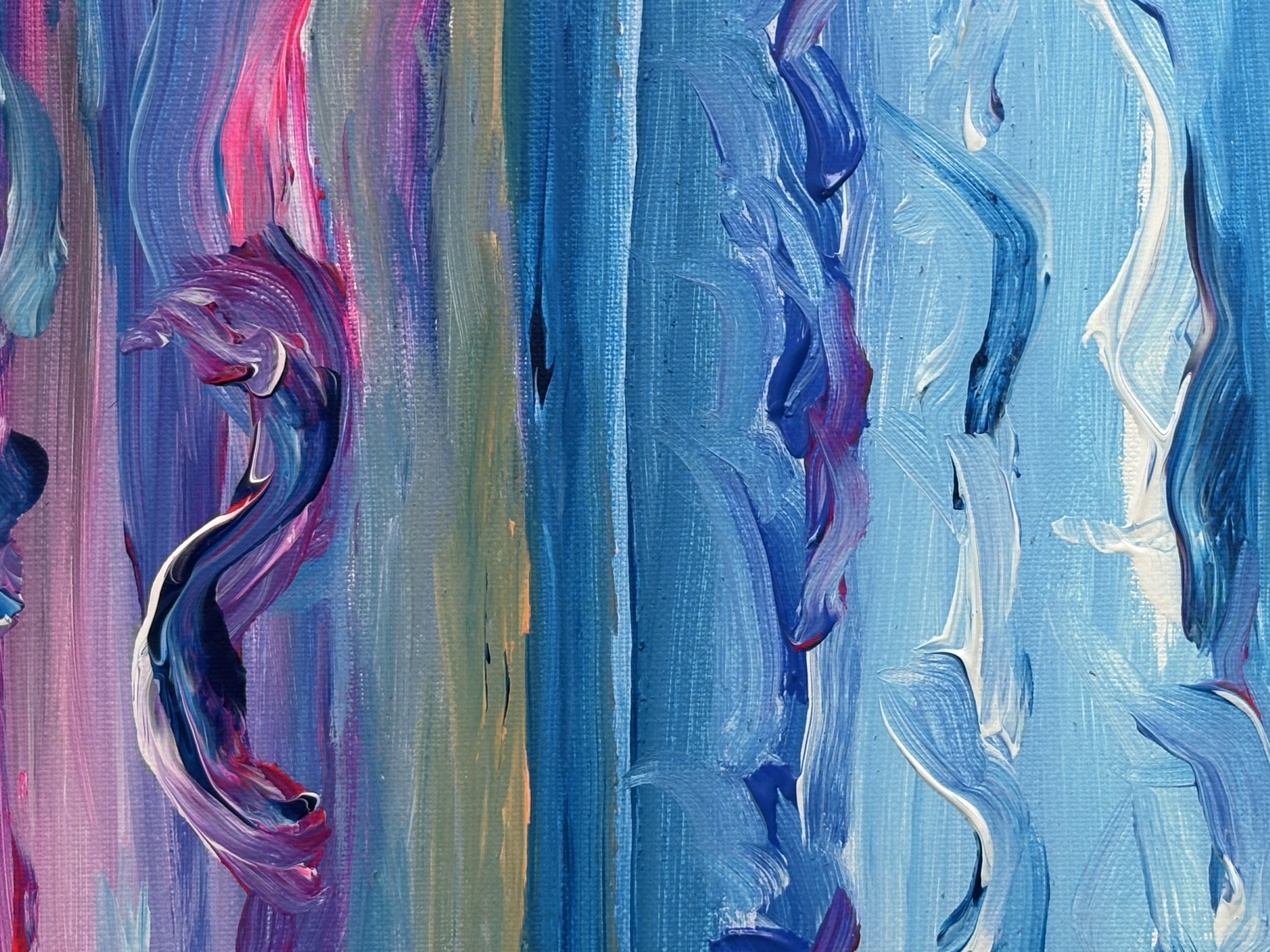 Abstract Acrylic Painting