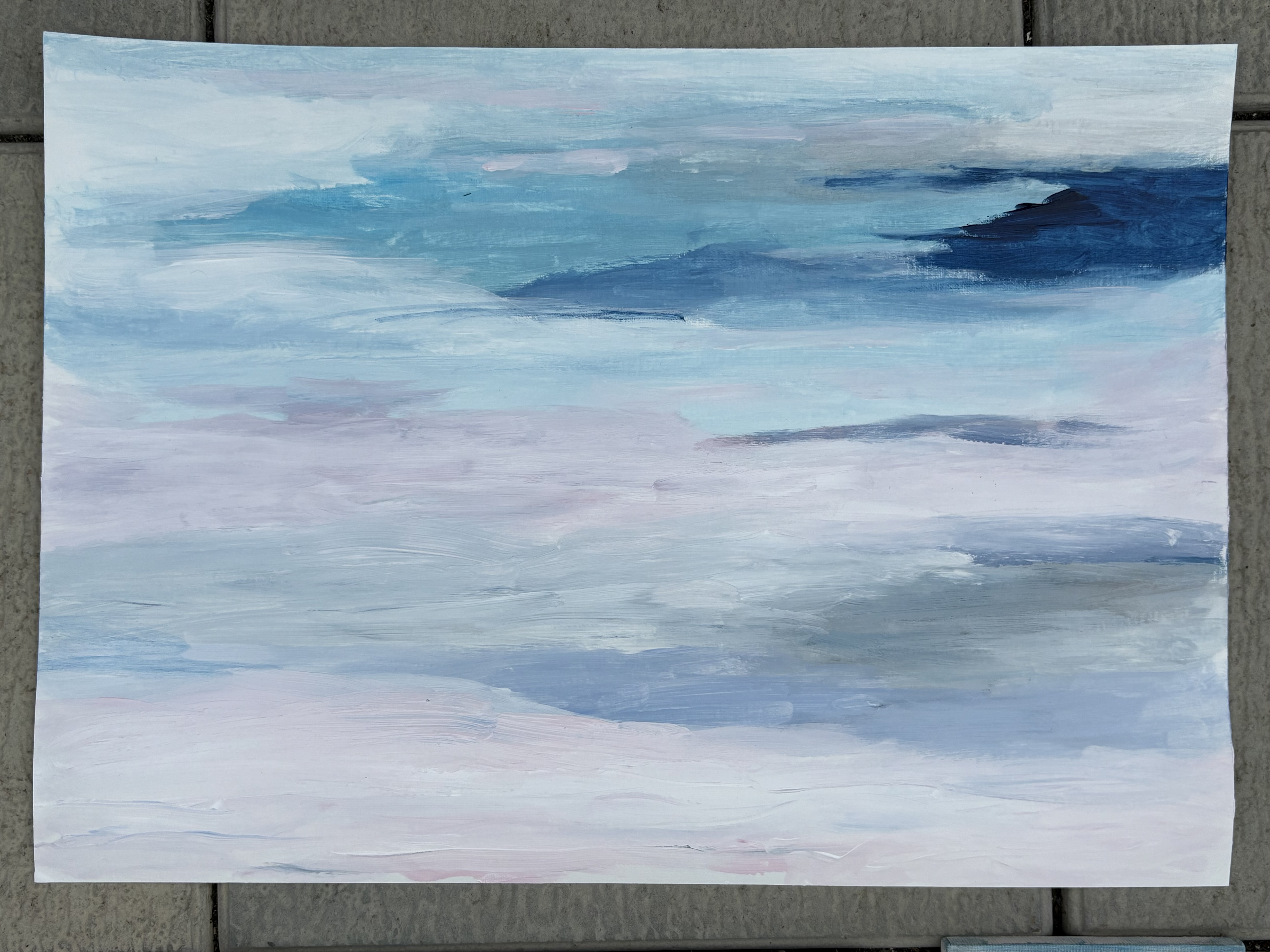 Abstract Landscape Painting