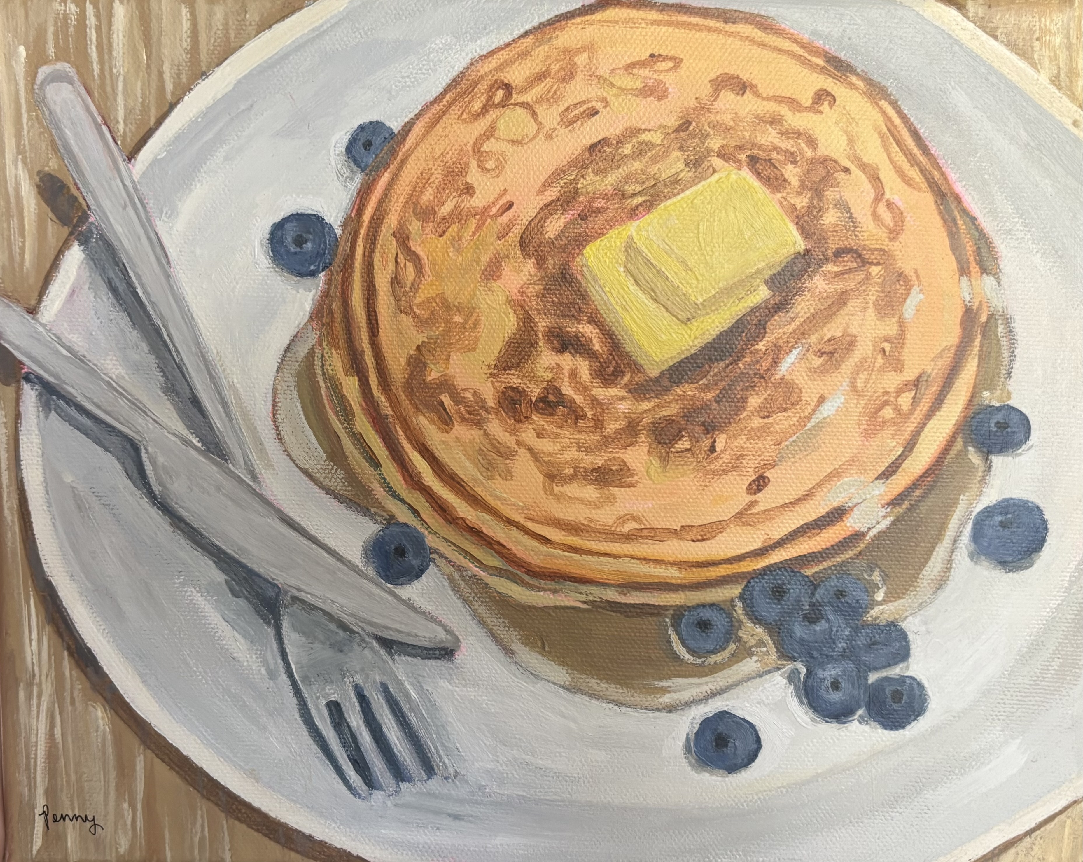 Blueberry Pancakes