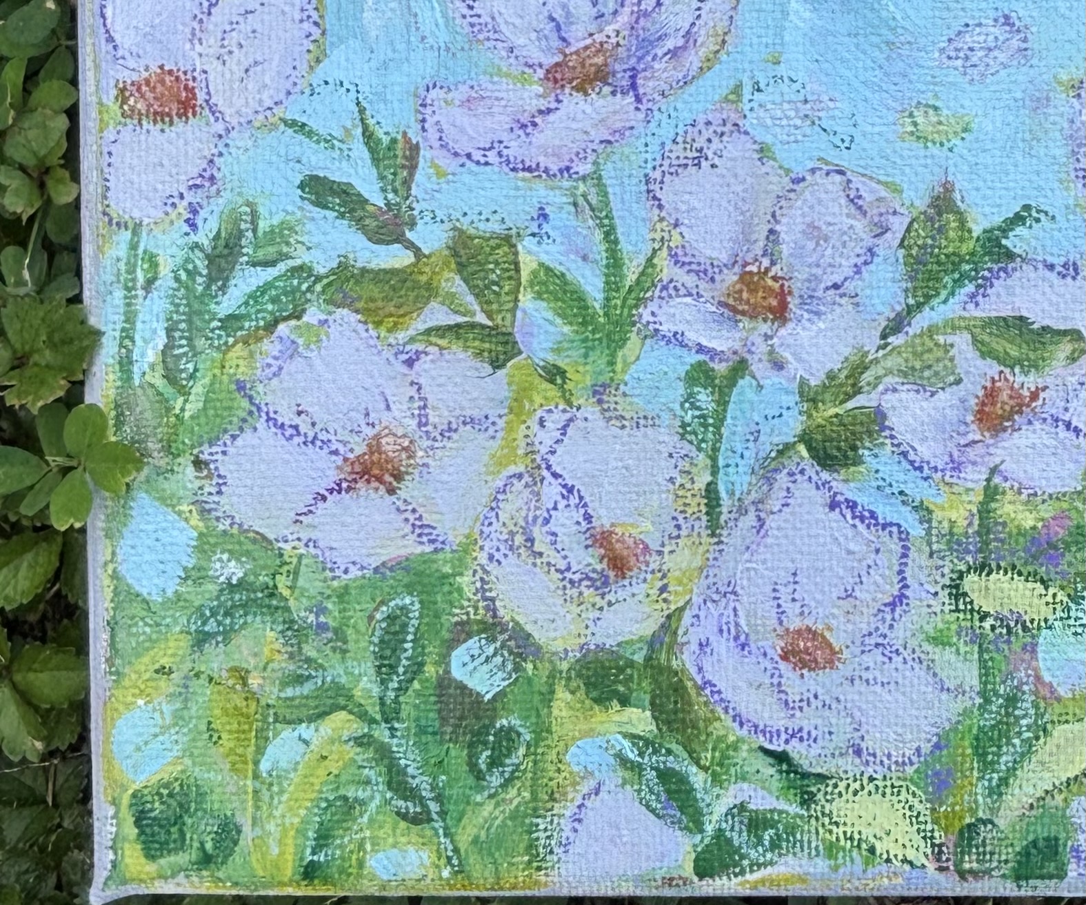 Light Purple Flower Meadow