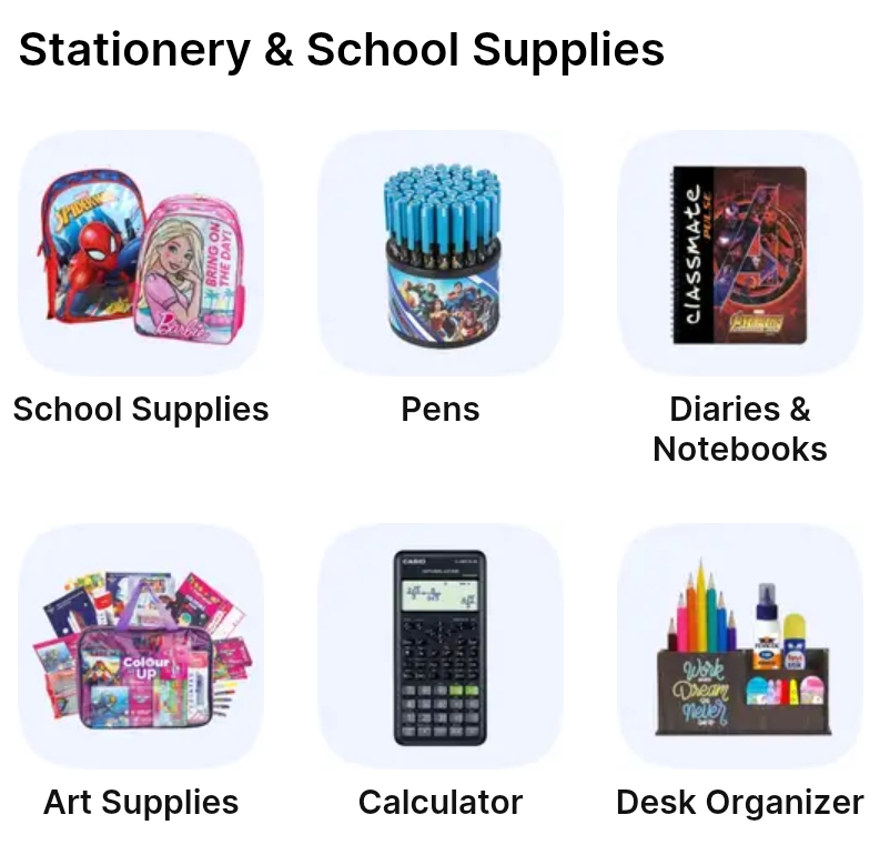 School Supplies Set