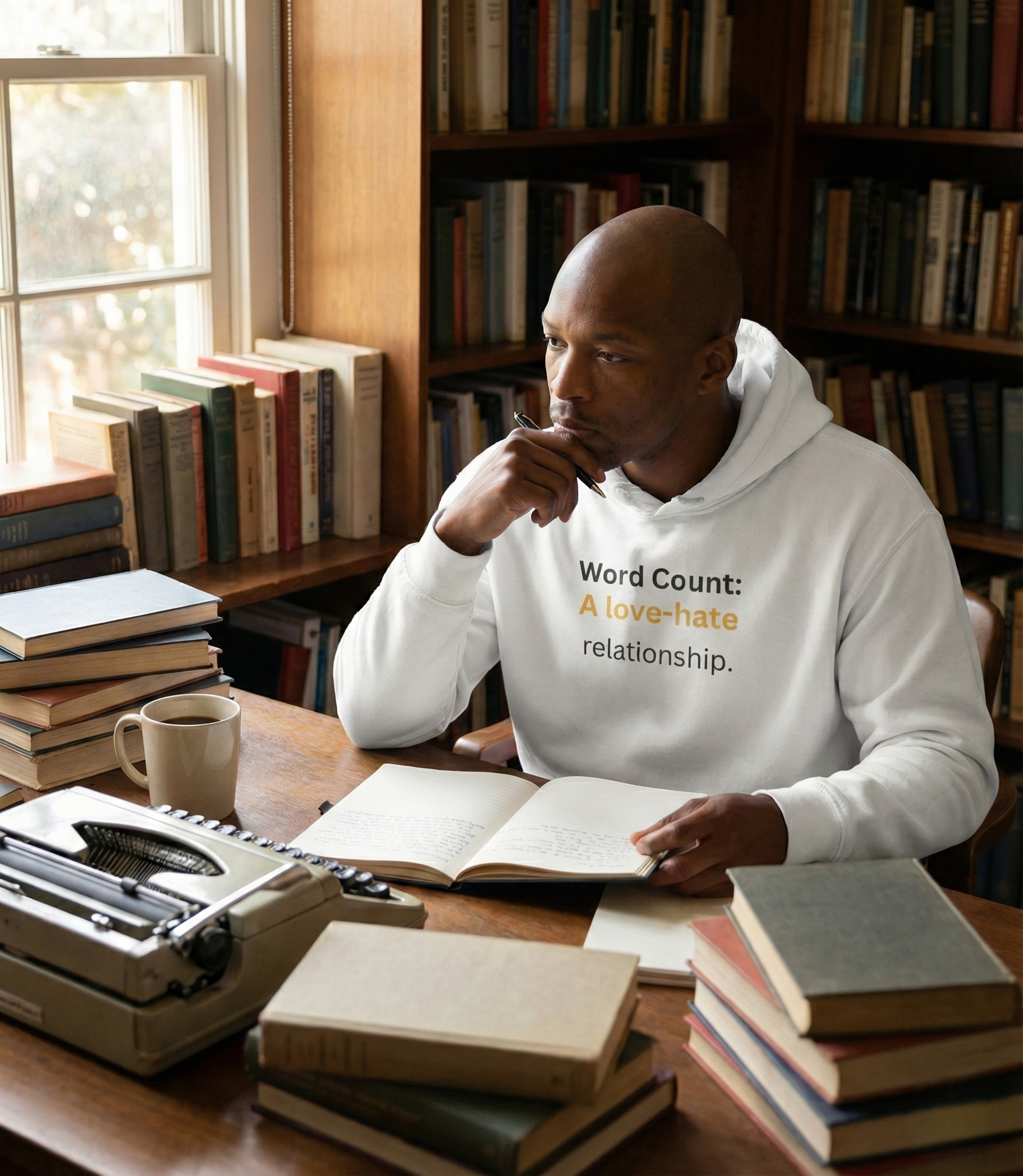 Word Count Statement Hoodie