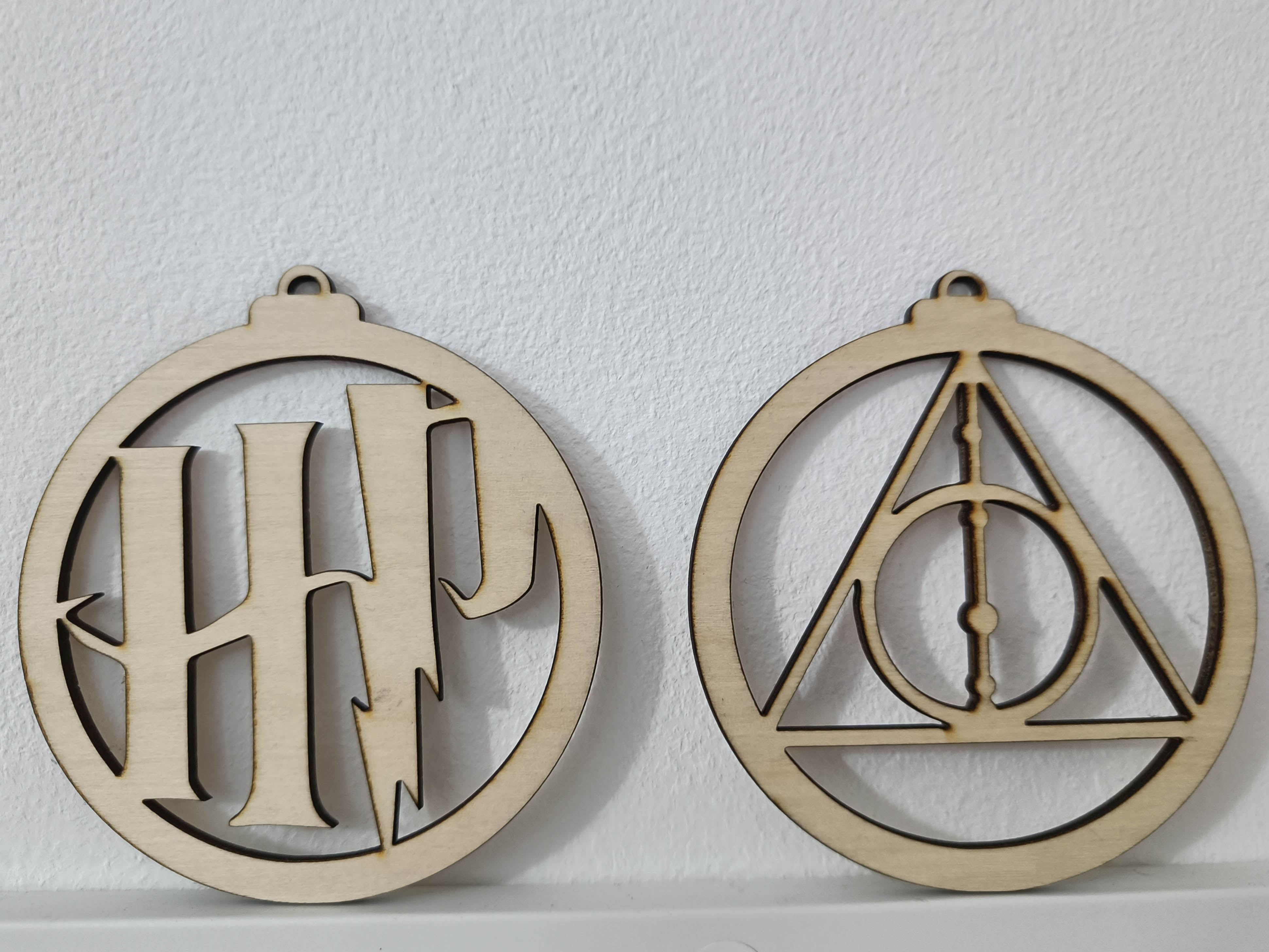 Harry Potter Wooden Ornaments