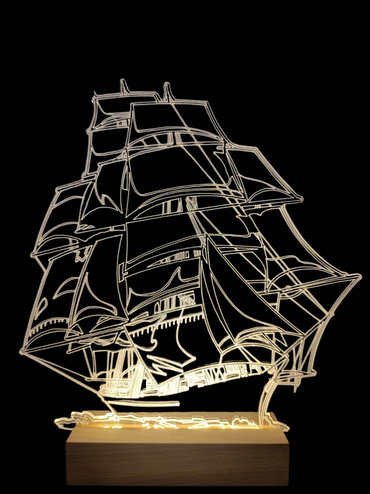 Jedriličarska LED lampa