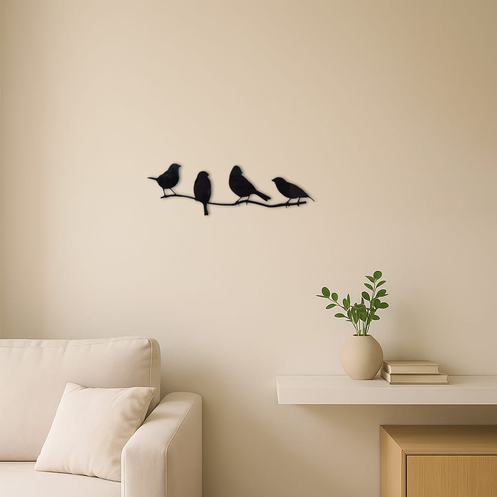 Zidna silueta - ptice (mala)
