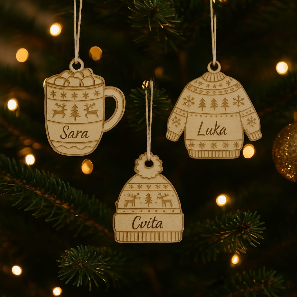 Set kuglica - Božić 3 + 1 gratis