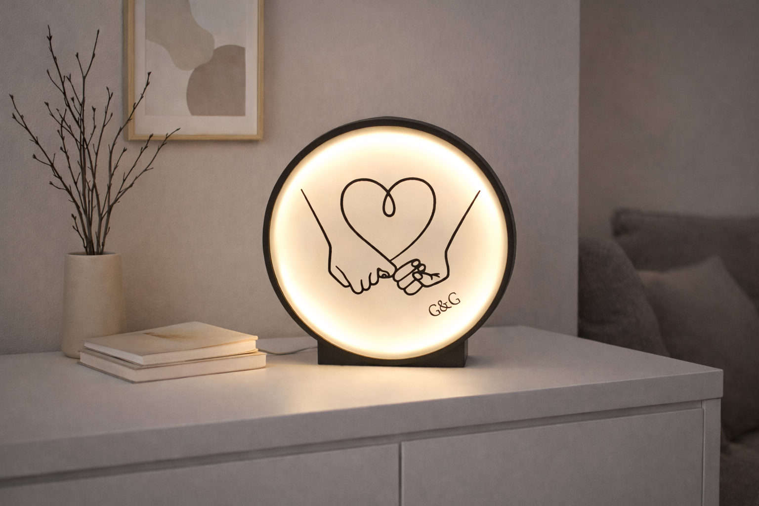Personalizirana lampa - Ruke