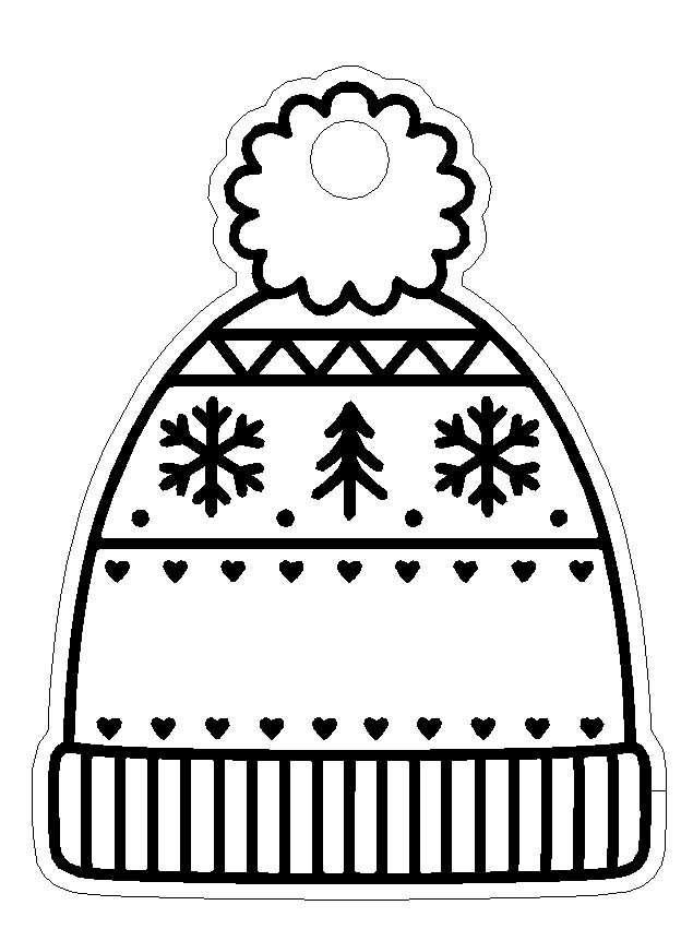 Kuglica - Božićna kapa