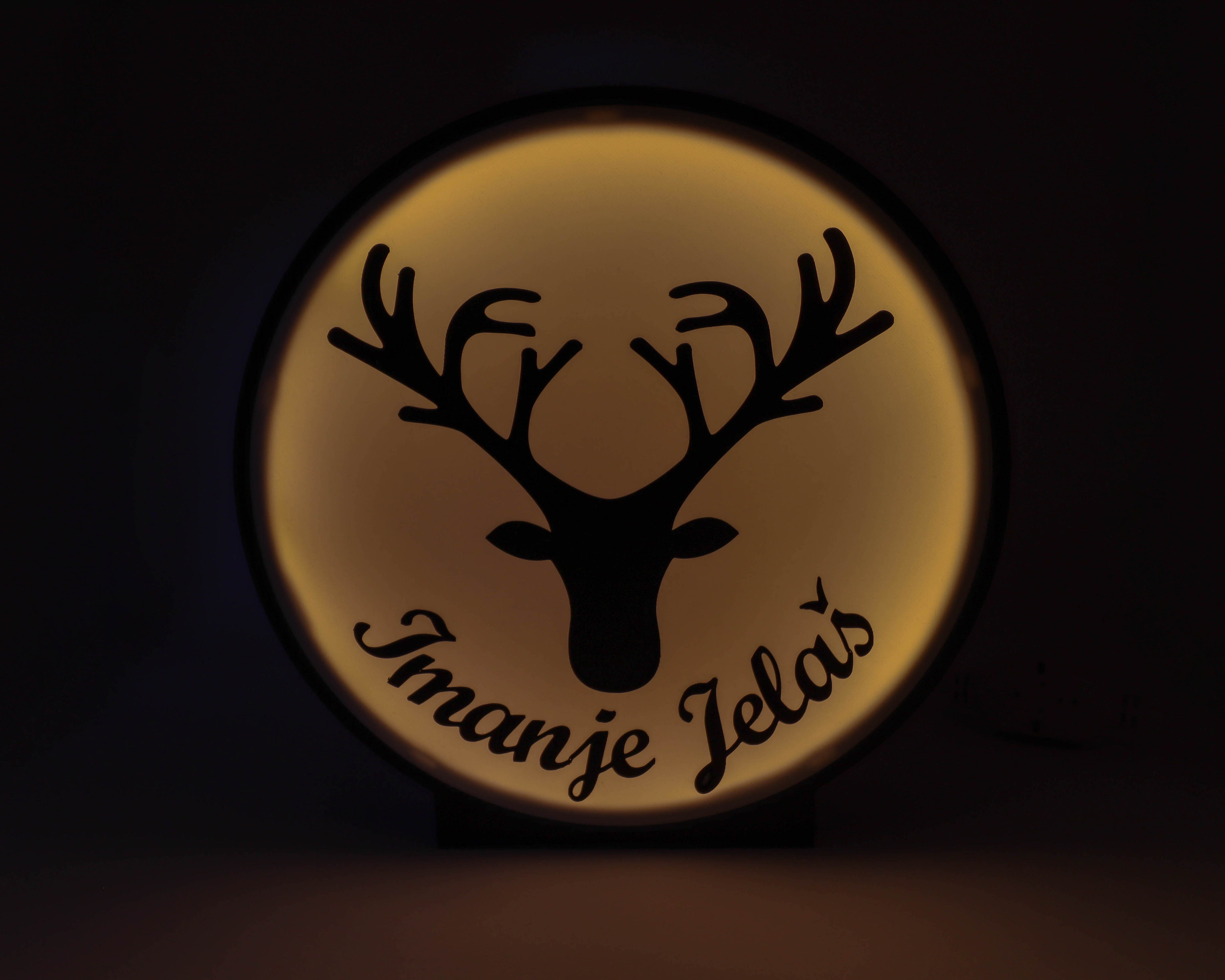 Personalizirana LED lampa