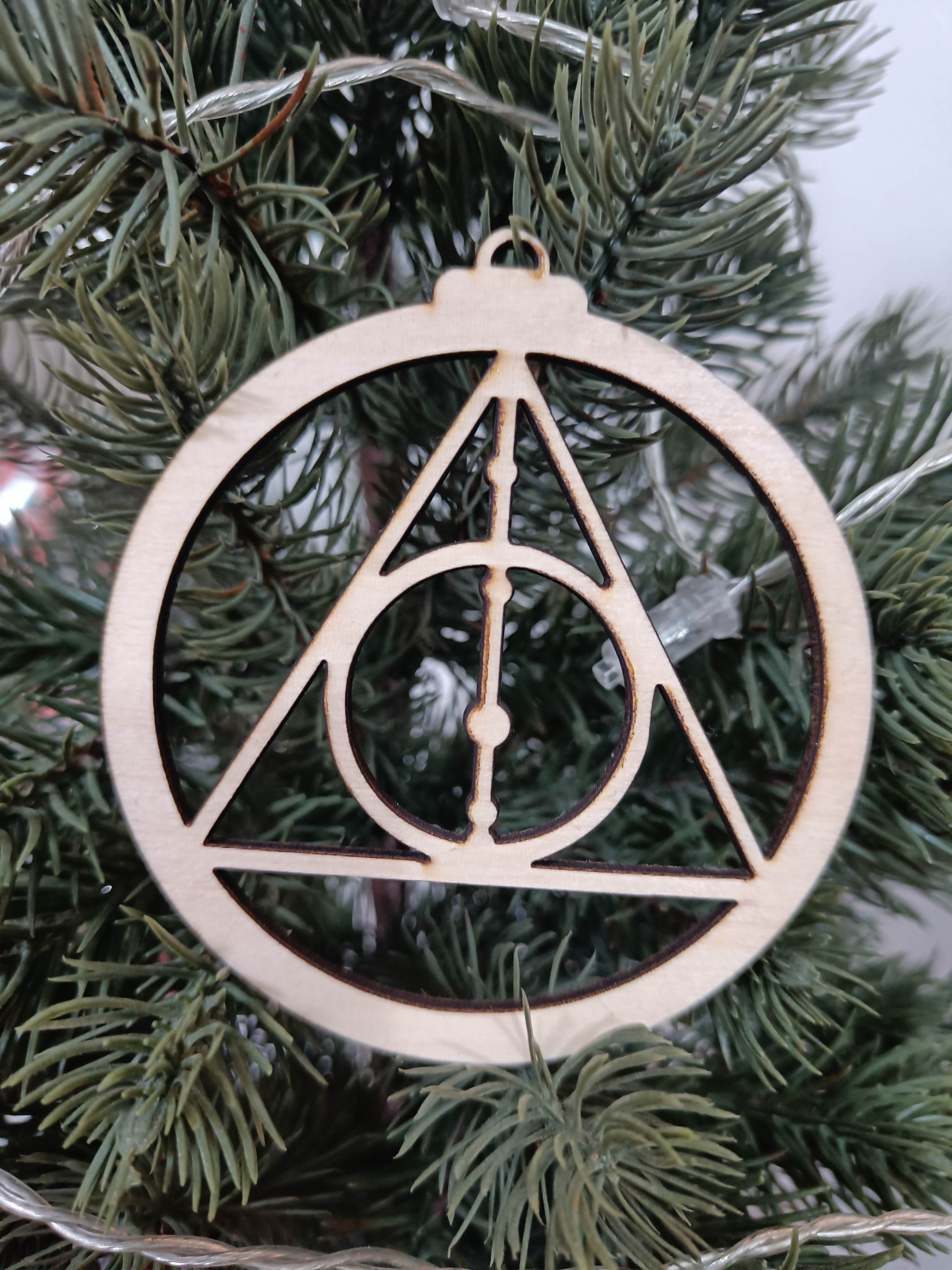 Harry Potter Wooden Ornaments
