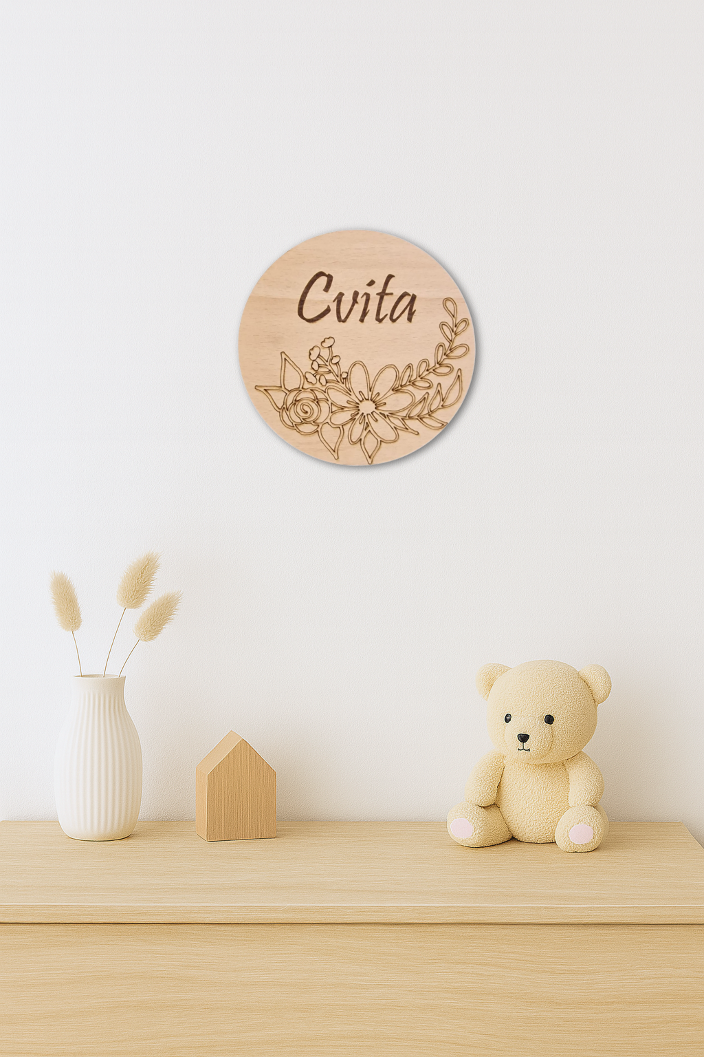 Personalizirani krug s imenom