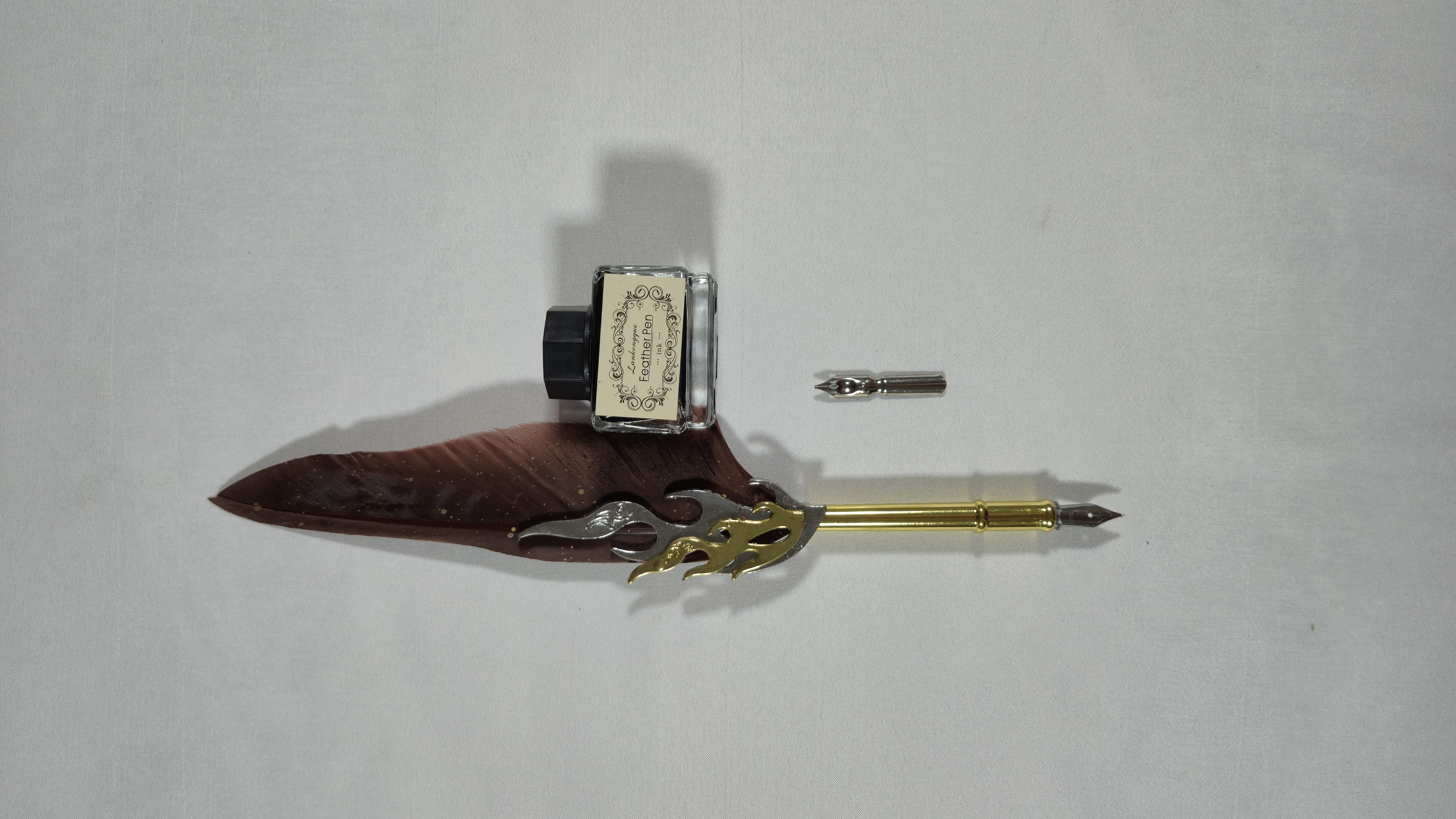 Feather Dip Pen Set