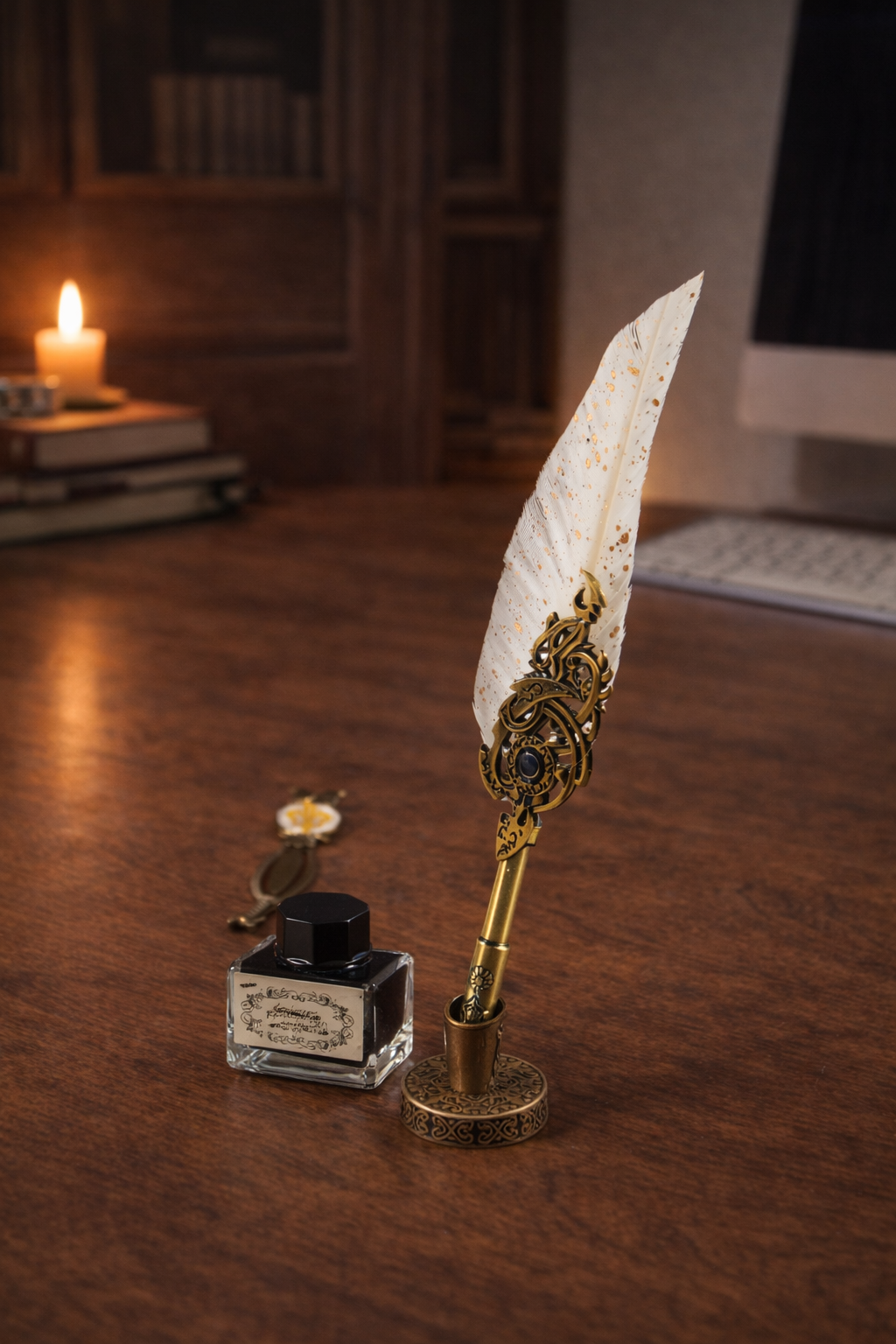 Retro Classic Feather Quill Pen Gift Set