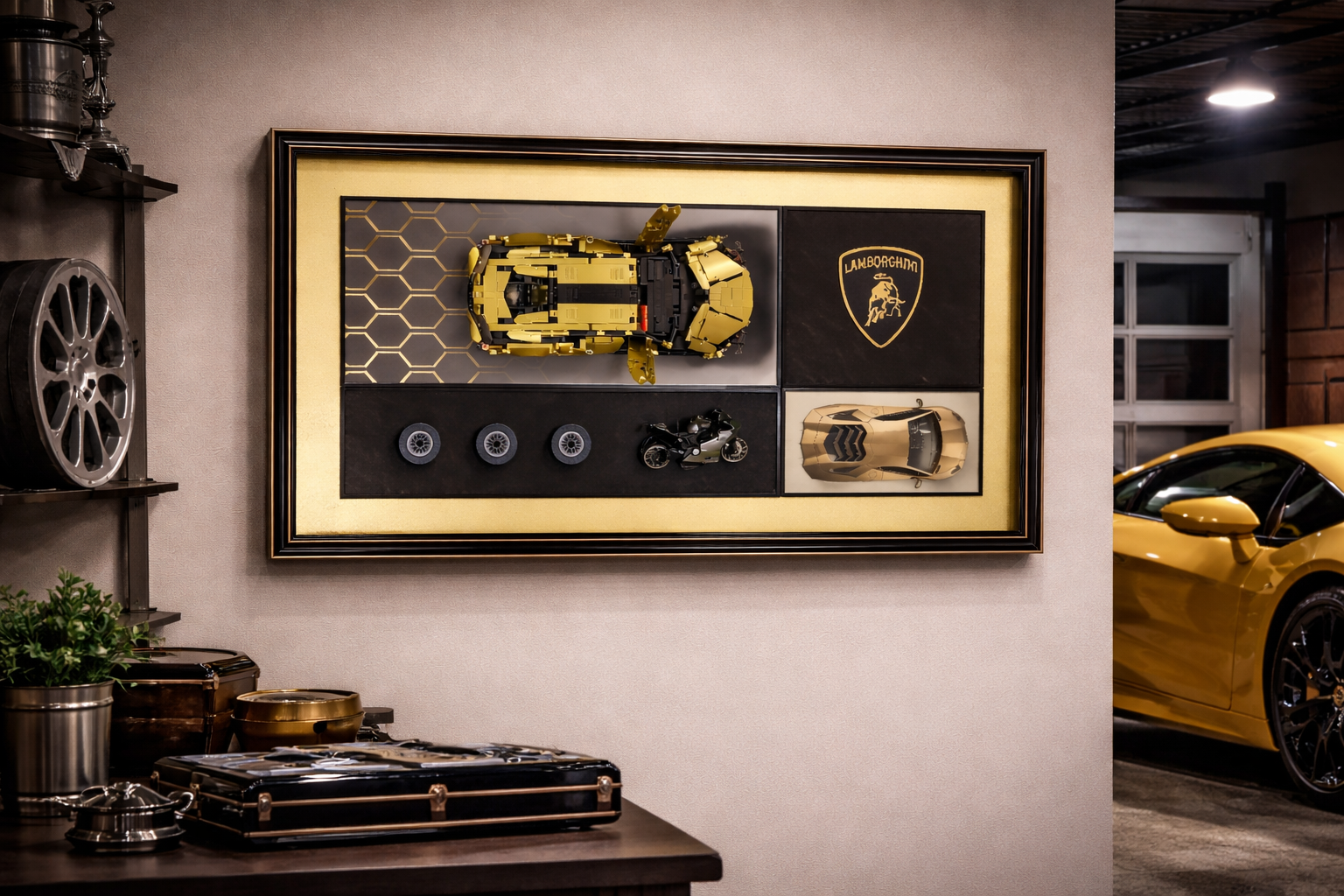 چوارچێوەی پێشکەشی کۆلەکتۆری ٣دی LEGO® Lamborghini – لۆگۆی مەتەڵی و سوپەرکارێکی LEGO®   ۱۷۹,۰۰۰ دیناری عێراقی